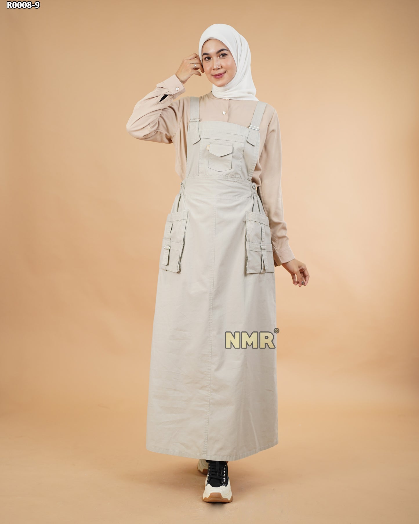 NMR Gamis Jumpsuit Overall Baby Canvas Vol R0008-9