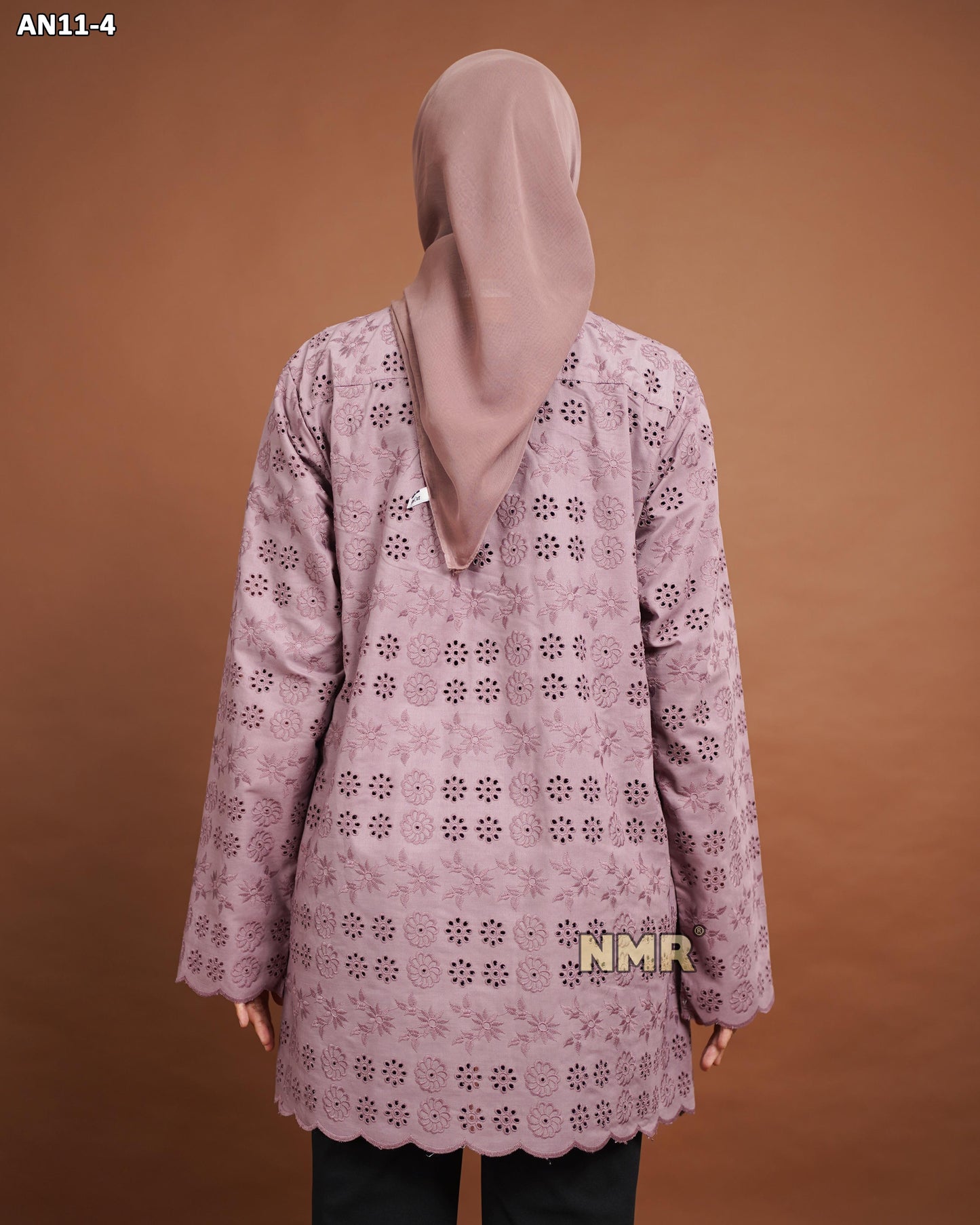 NMR Blouse Katun Bolong AN11-4 (Kerah Kemeja)