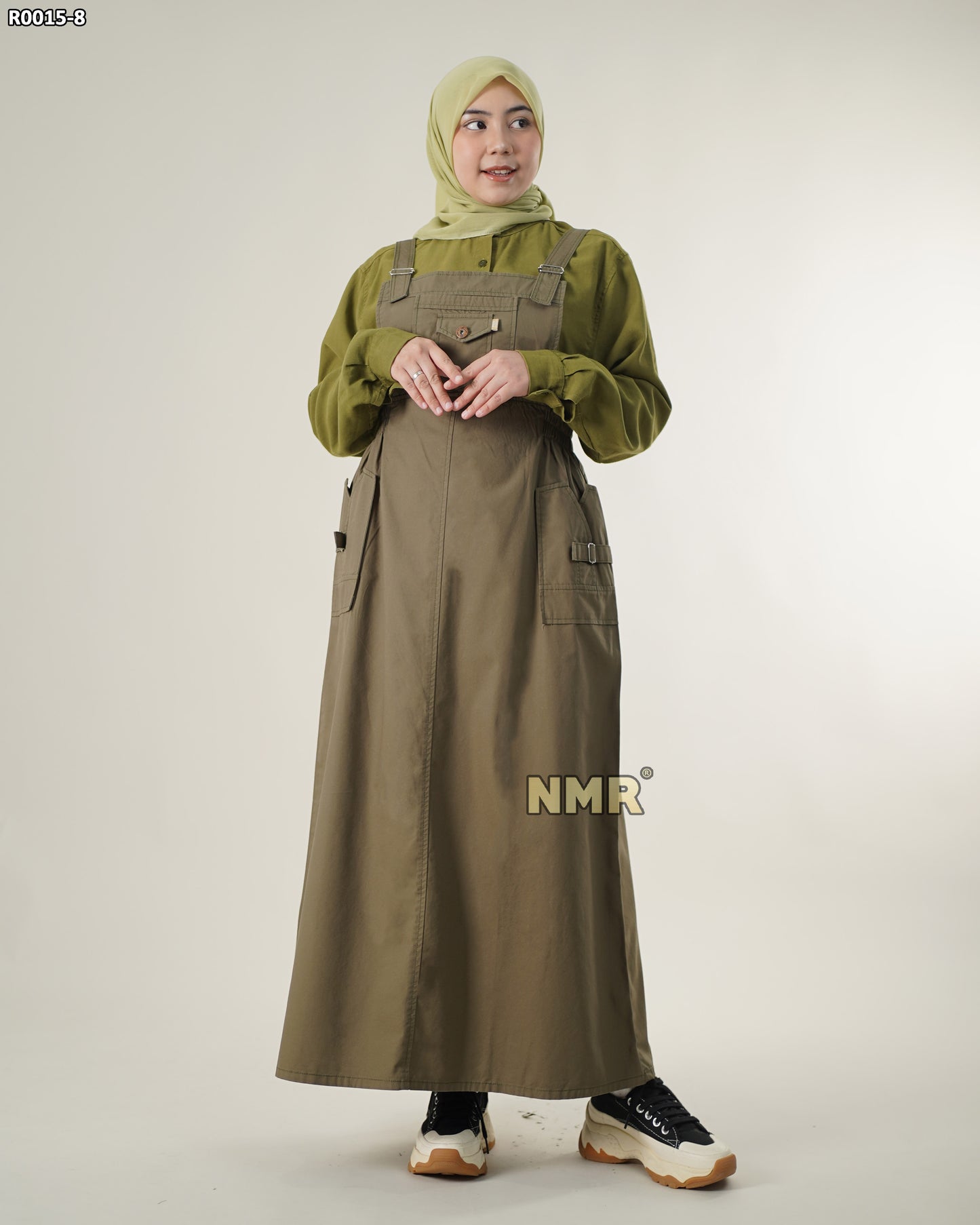 NMR Gamis Jumpsuit Overall Baby Canvas Vol R0015-8