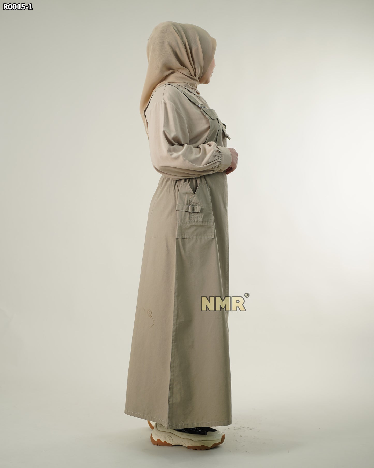 NMR Gamis Jumpsuit Overall Baby Canvas Vol R0015-1