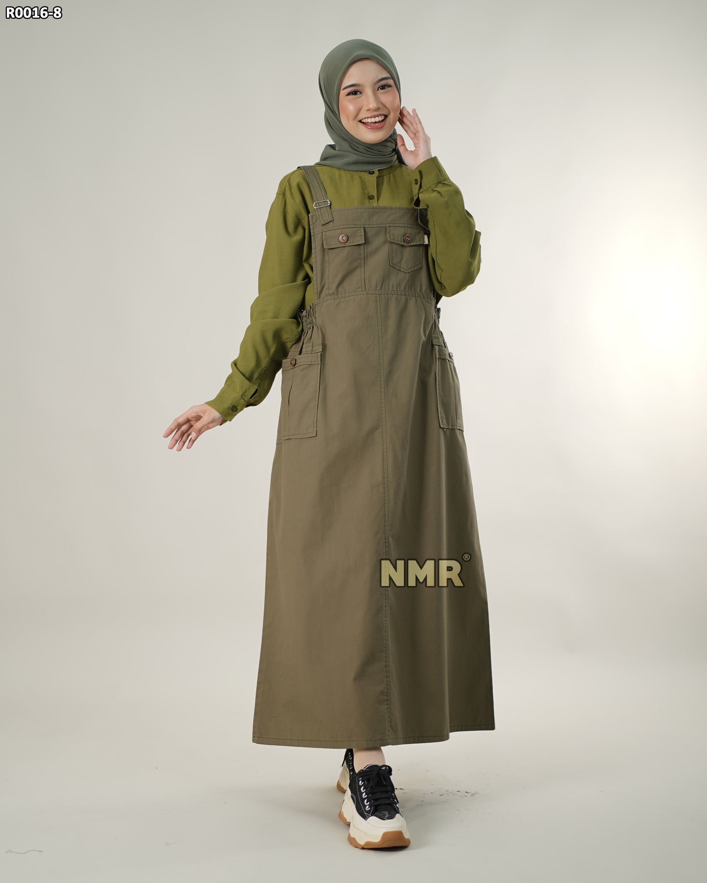 NMR Gamis Jumpsuit Overall Baby Canvas Vol R0016-8