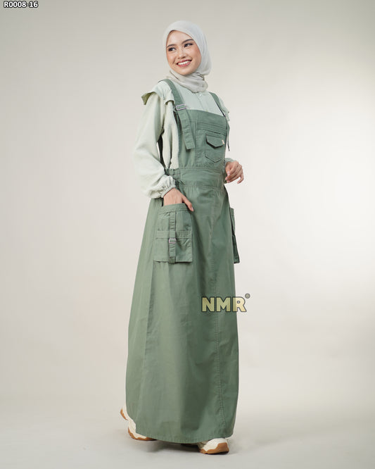 NMR Gamis Jumpsuit Overall Baby Canvas Vol R0008-16