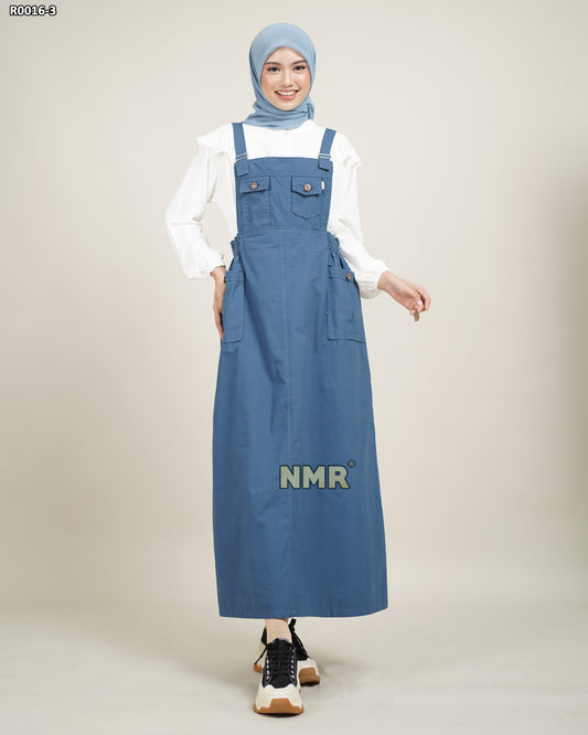 NMR Gamis Jumpsuit Overall Baby Canvas Sarimbit Vol R0016-3