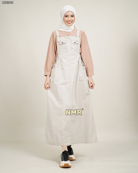 NMR Gamis Jumpsuit Overall Baby Canvas Sarimbit Vol R0016-9