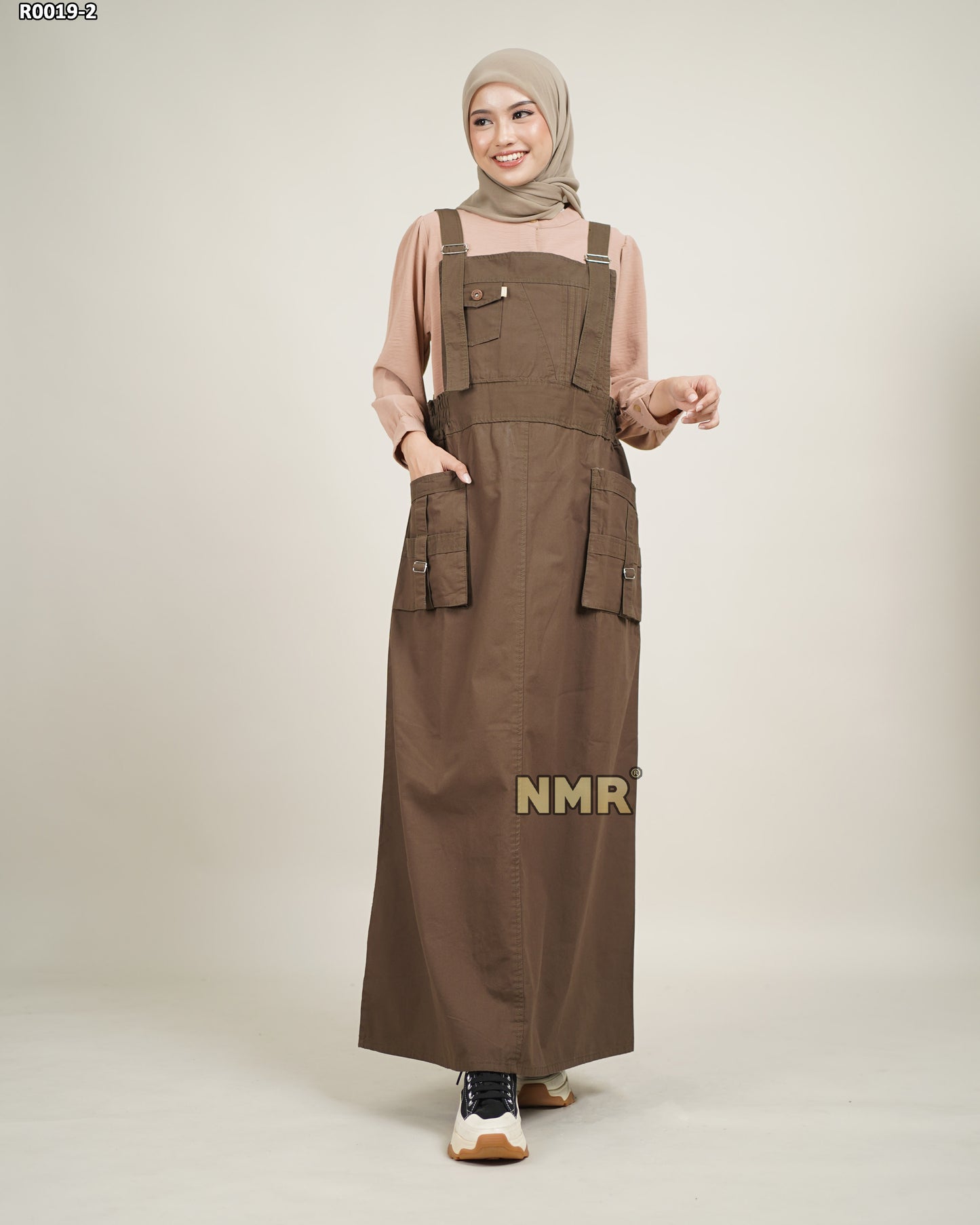 NMR Gamis Jumpsuit Overall Baby Canvas Vol R0019-2