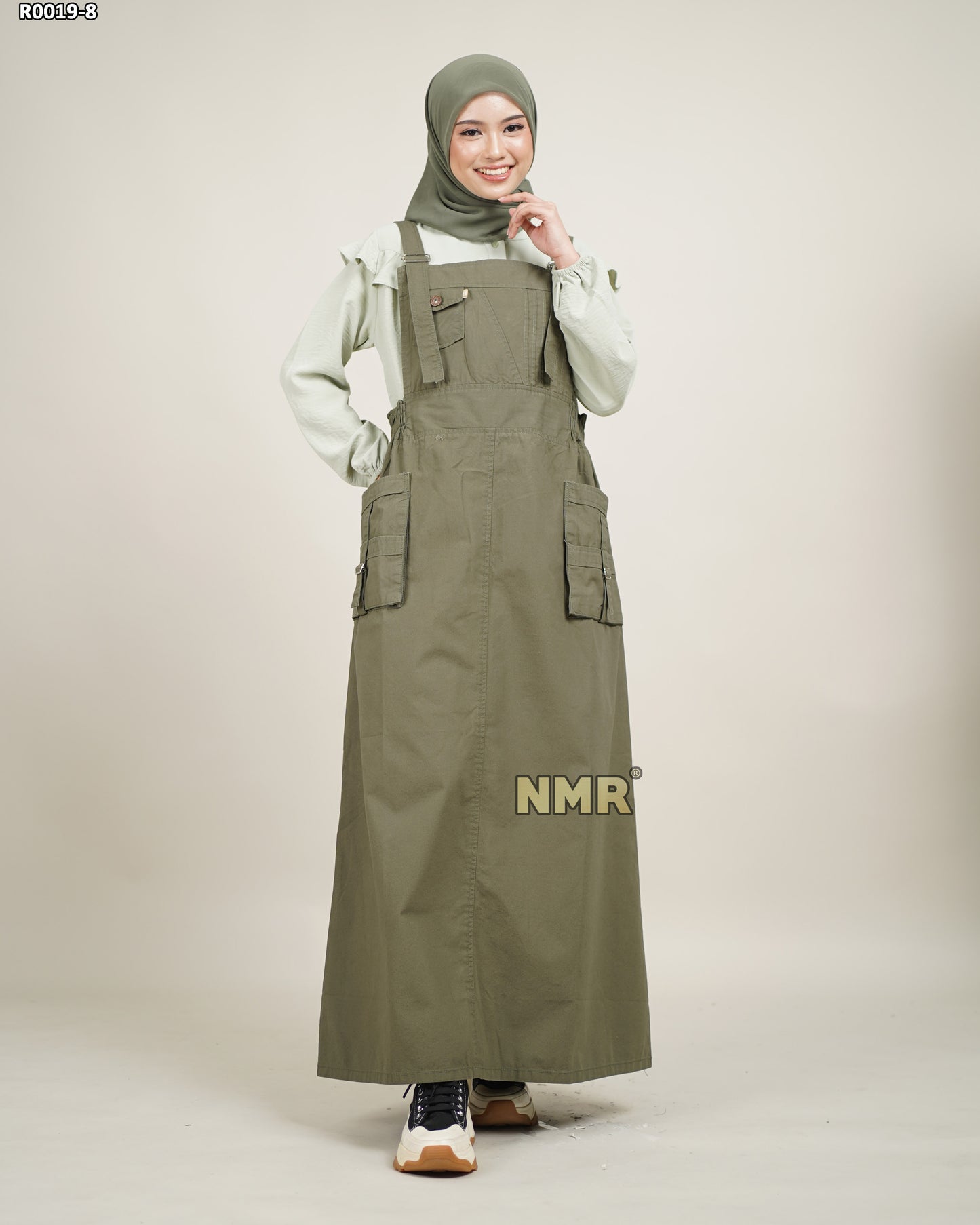 NMR Gamis Jumpsuit Overall Baby Canvas Vol R0019-8