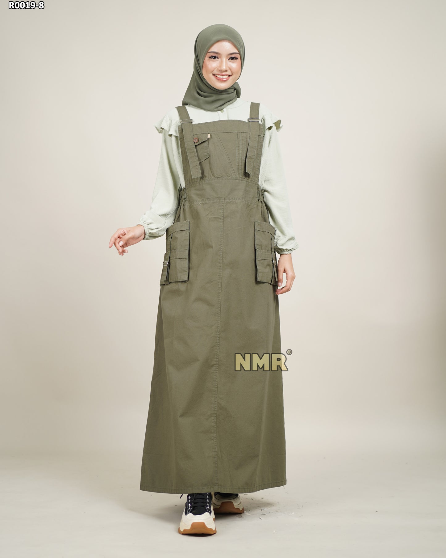 NMR Gamis Jumpsuit Overall Baby Canvas Vol R0019-8