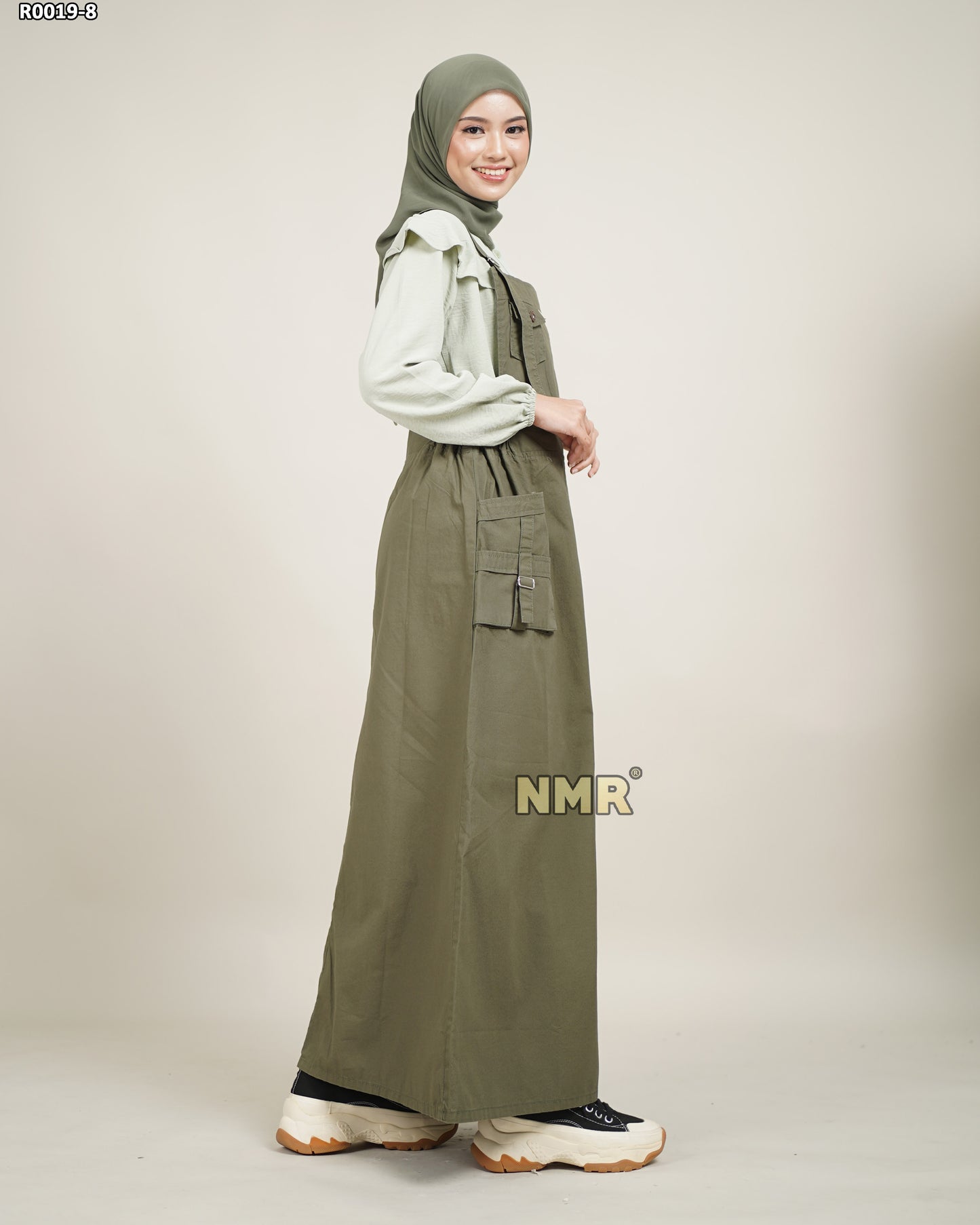 NMR Gamis Jumpsuit Overall Baby Canvas Vol R0019-8