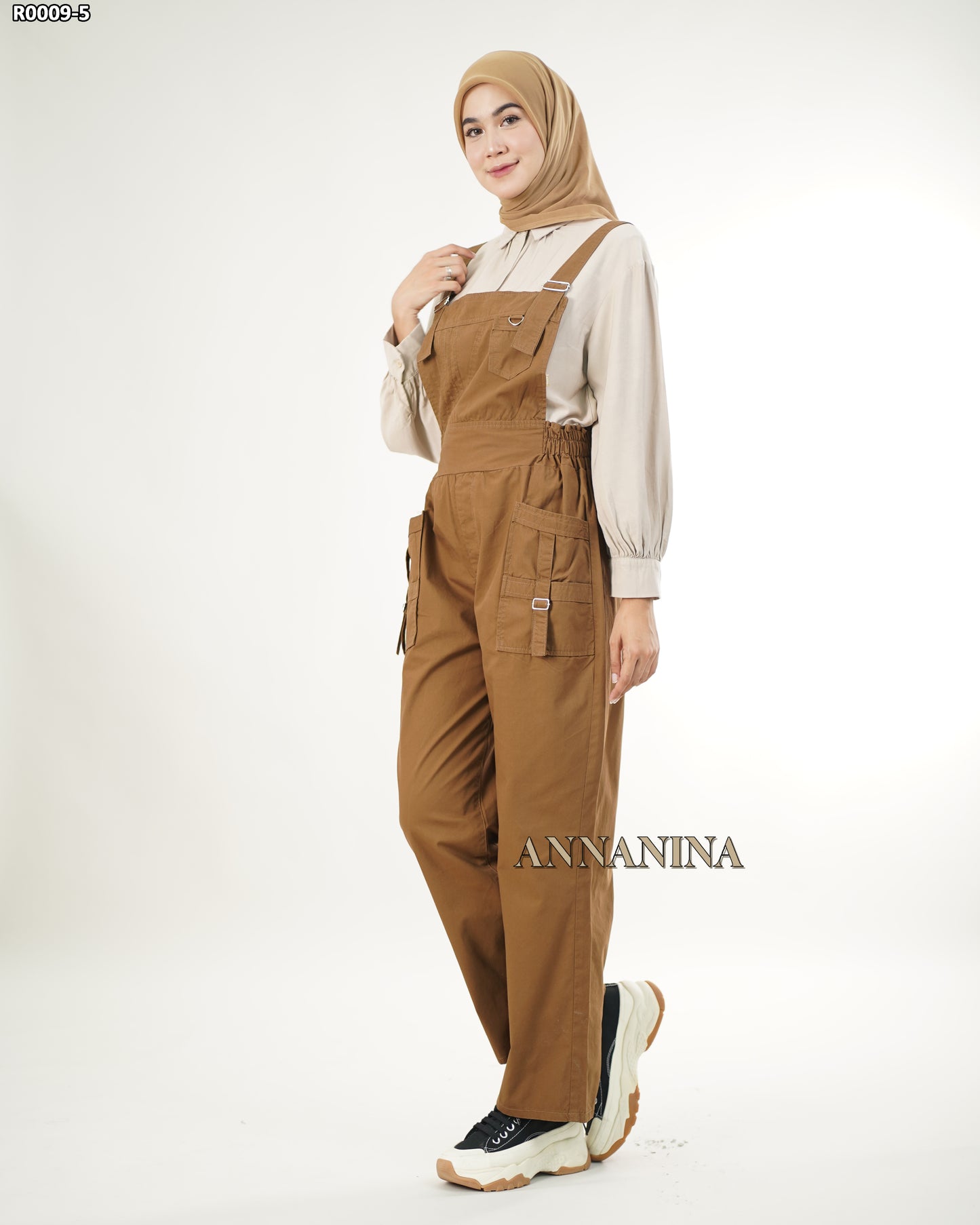NMR Celana Jumpsuit Overall Baby Canvas Vol R0009-5