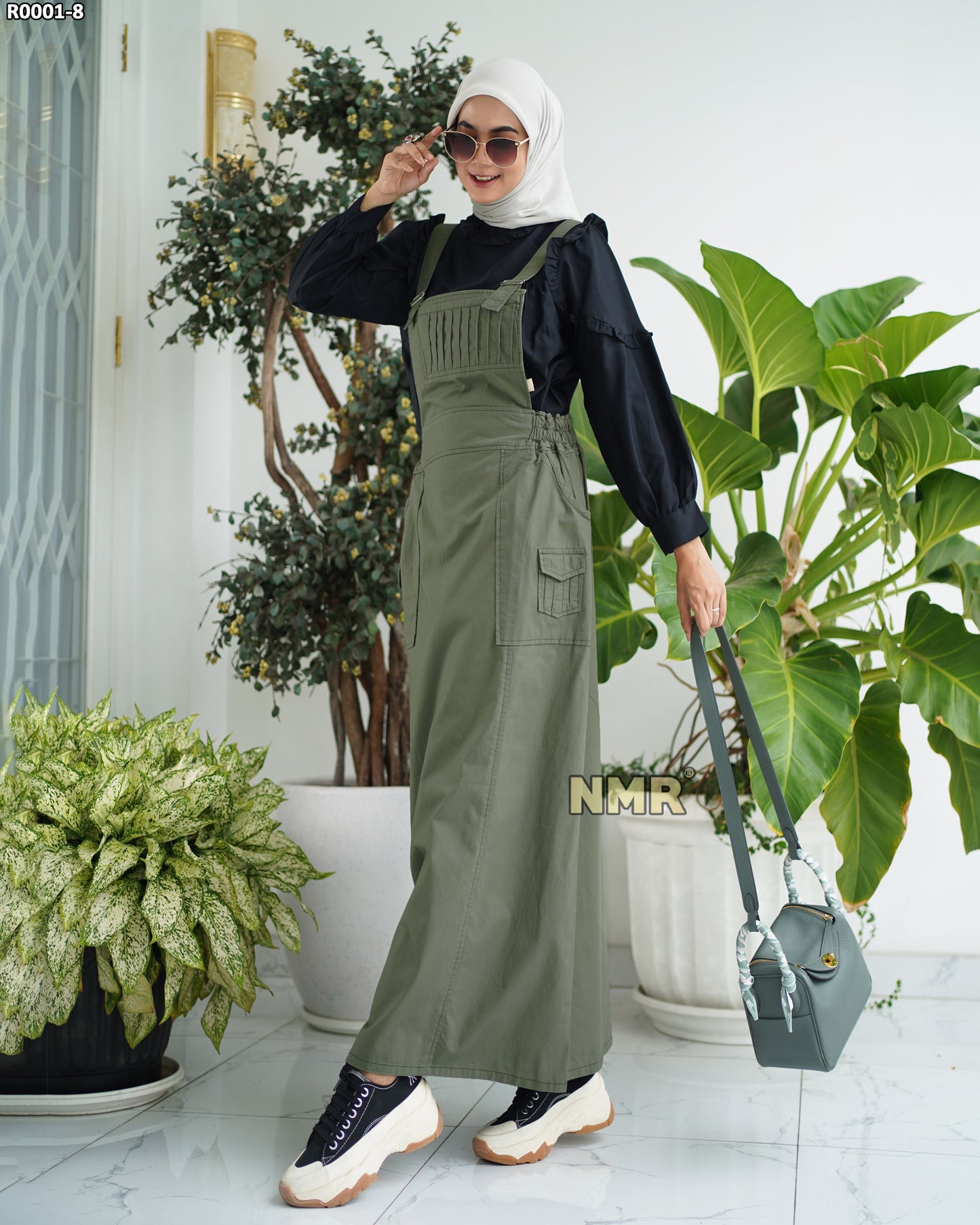 NMR Gamis Jumpsuit Overall Baby Canvas Vol R001-8