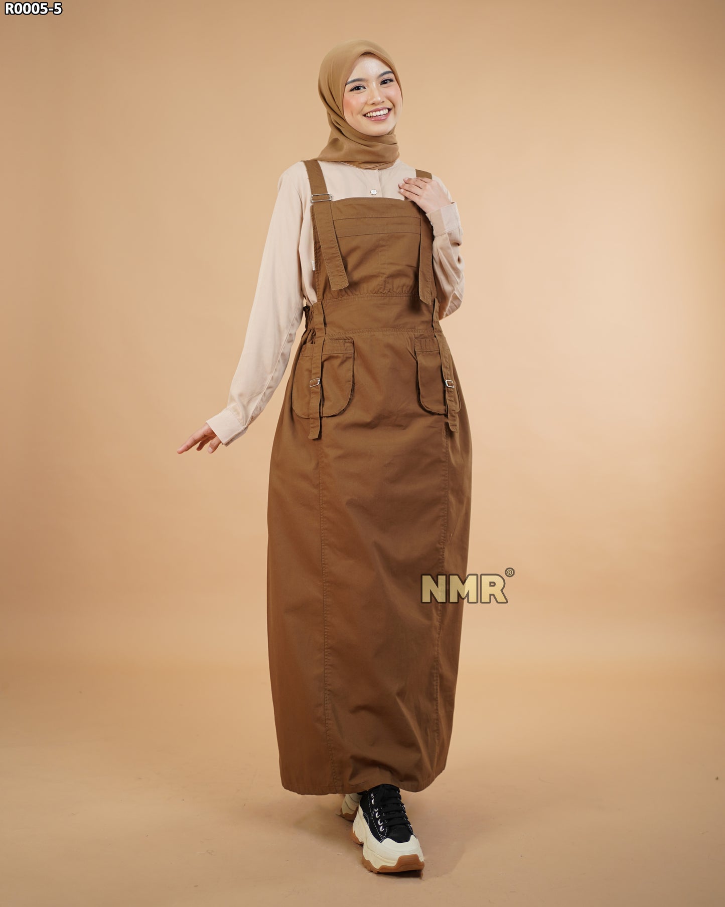NMR Gamis Jumpsuit Overall Baby Canvas Vol R0005-5