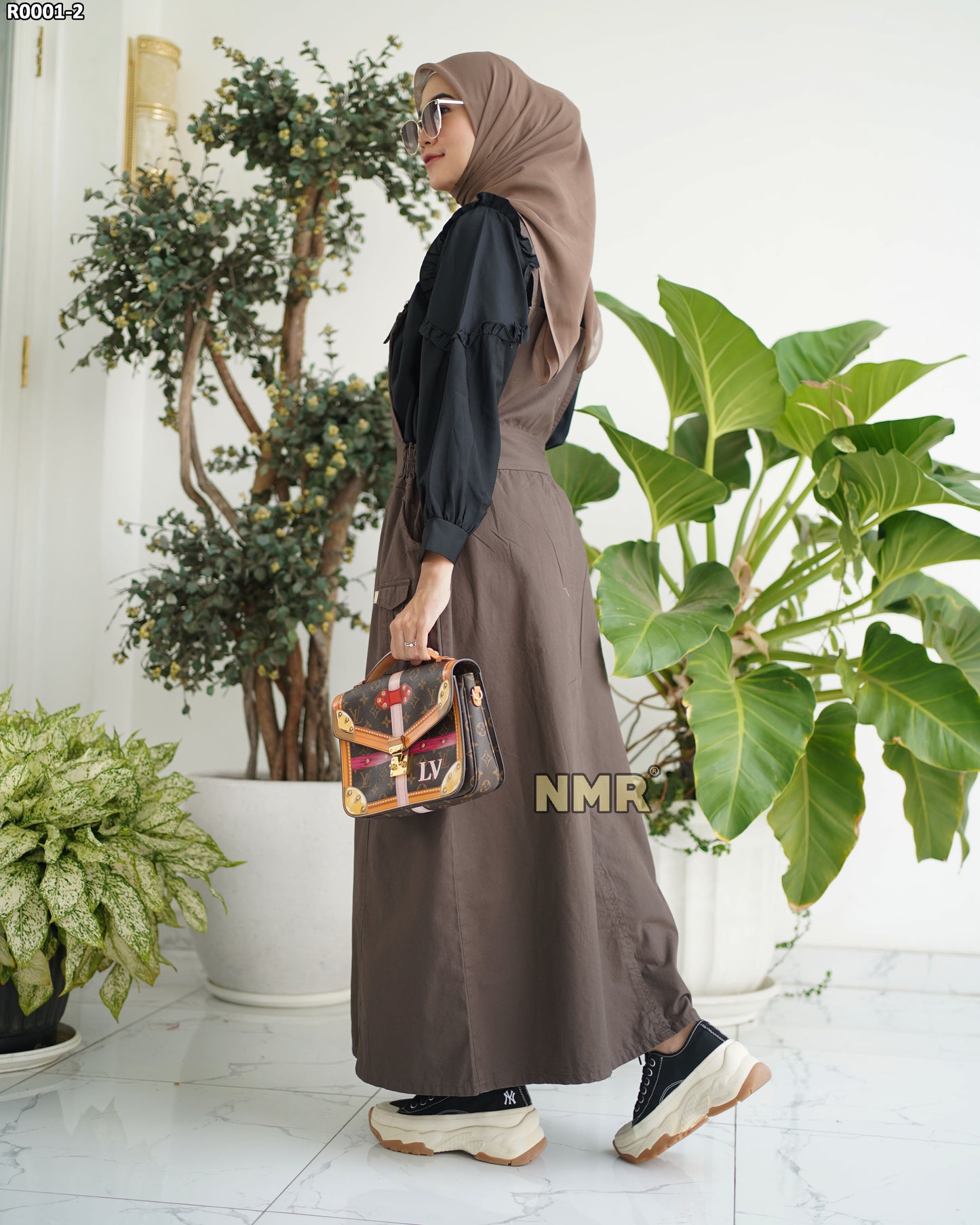 NMR Gamis Jumpsuit Overall Baby Canvas Vol R001-2