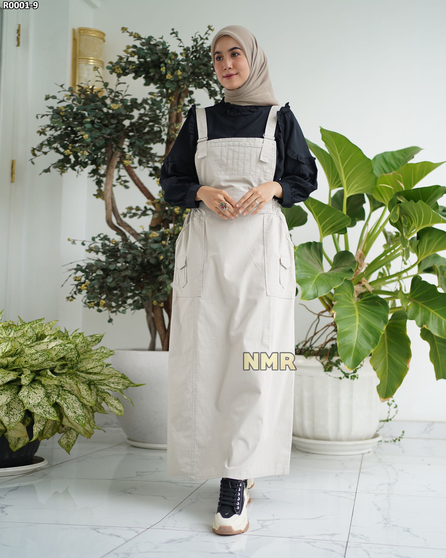 NMR Gamis Jumpsuit Overall Baby Canvas Vol R001-9