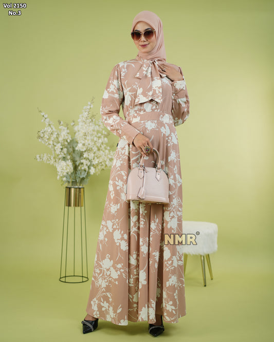 NMR Gamis Ice Lotus Vol 2150-3 (Resleting Belakang)