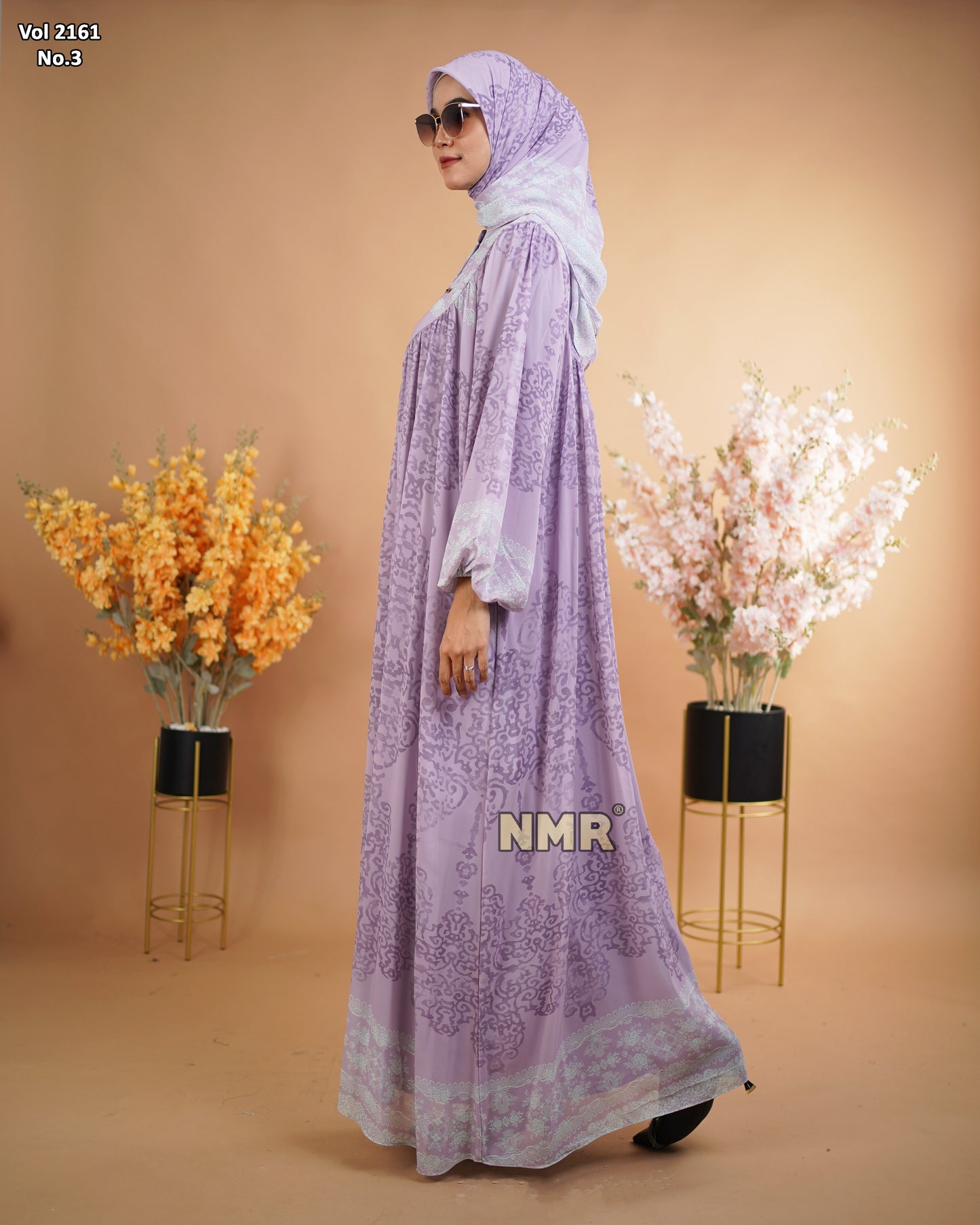 NMR Gamis Cerutty BabyDoll Premium Vol 2161-3 ( INC Hijab )