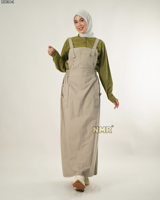 NMR Gamis Jumpsuit Overall Baby Canvas Vol R0014-1