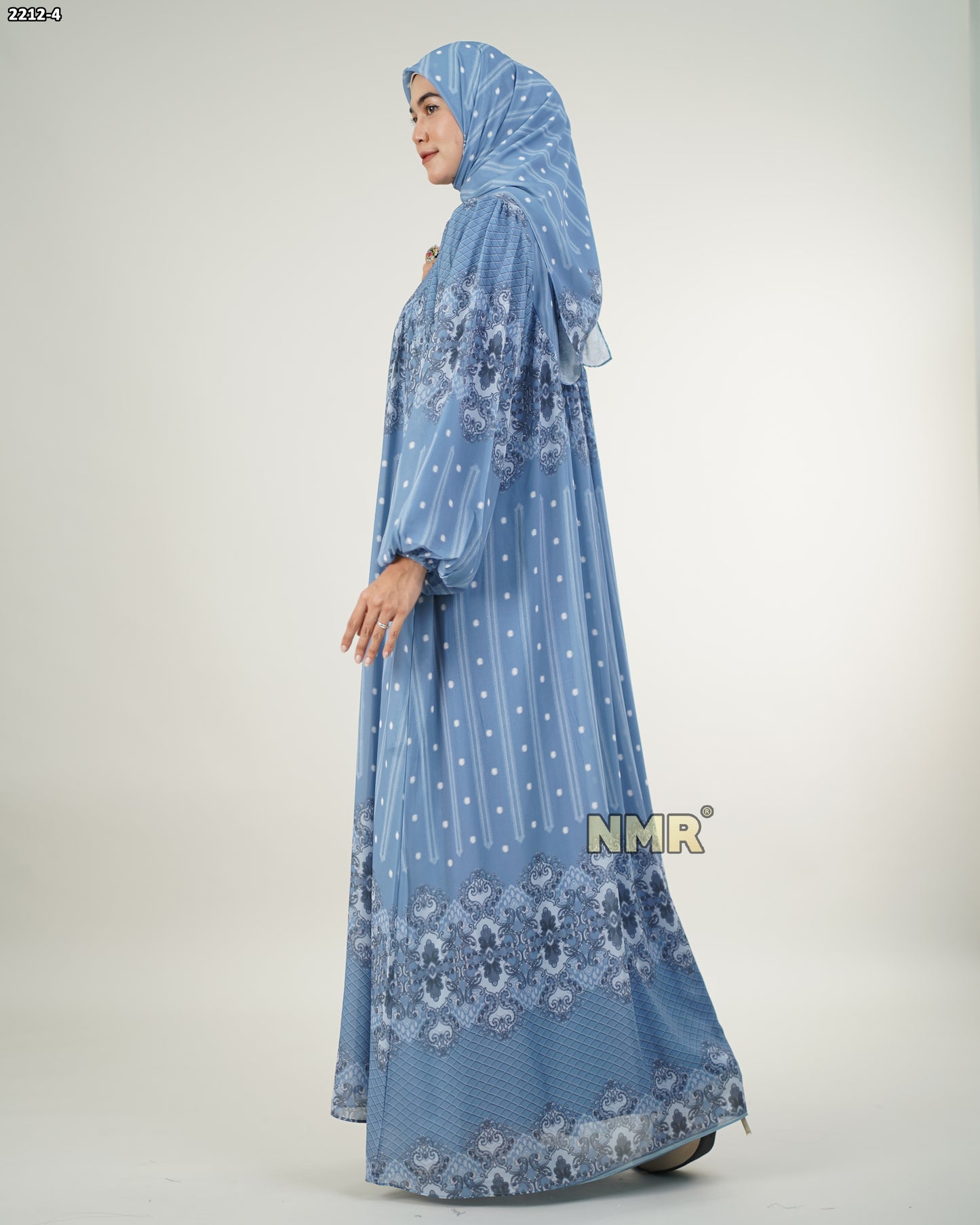 NMR Gamis Cerutty BabyDoll Import Vol 2212-4 ( INC Hijab )