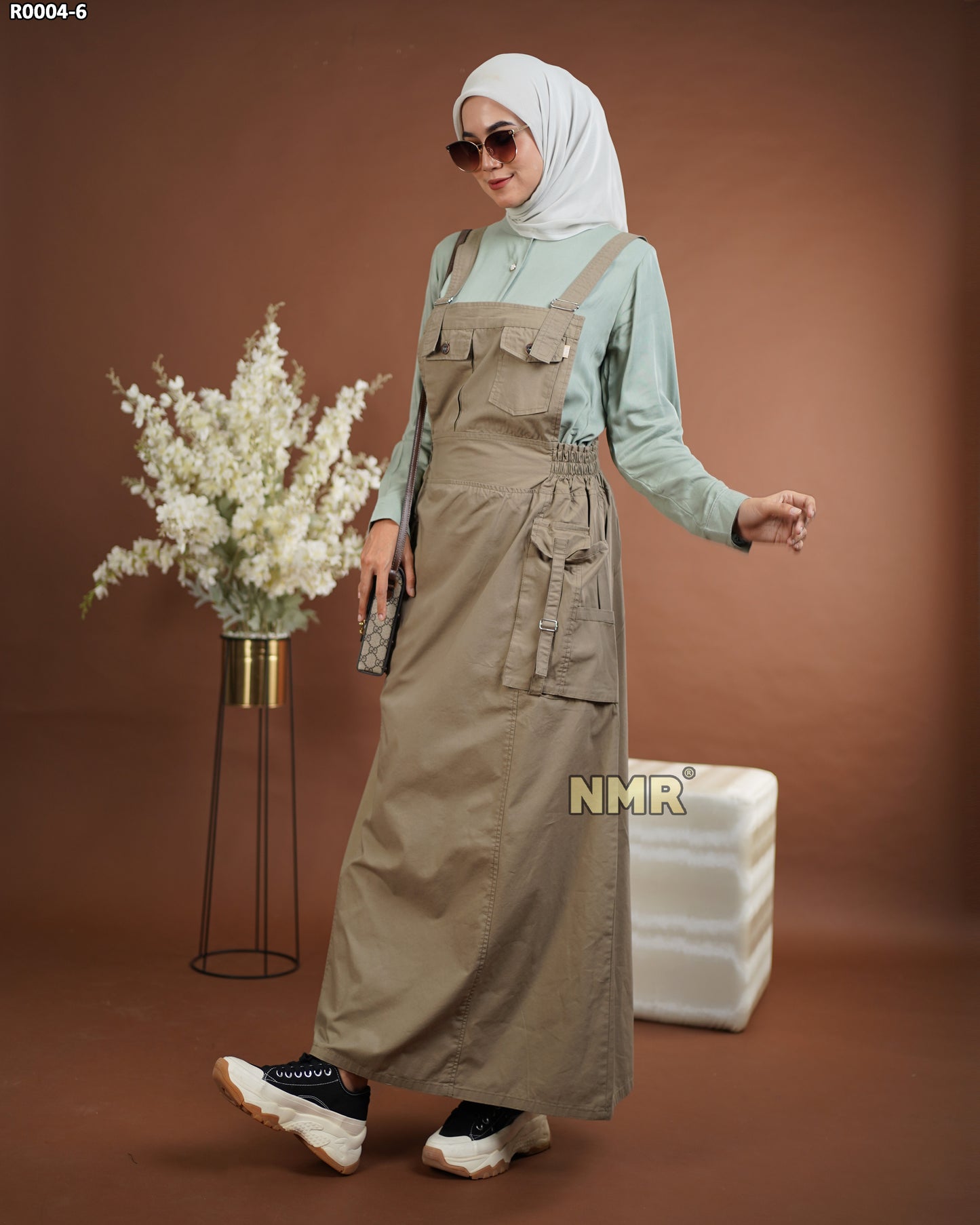 NMR Gamis Jumpsuit Overall Baby Canvas Vol R004-6