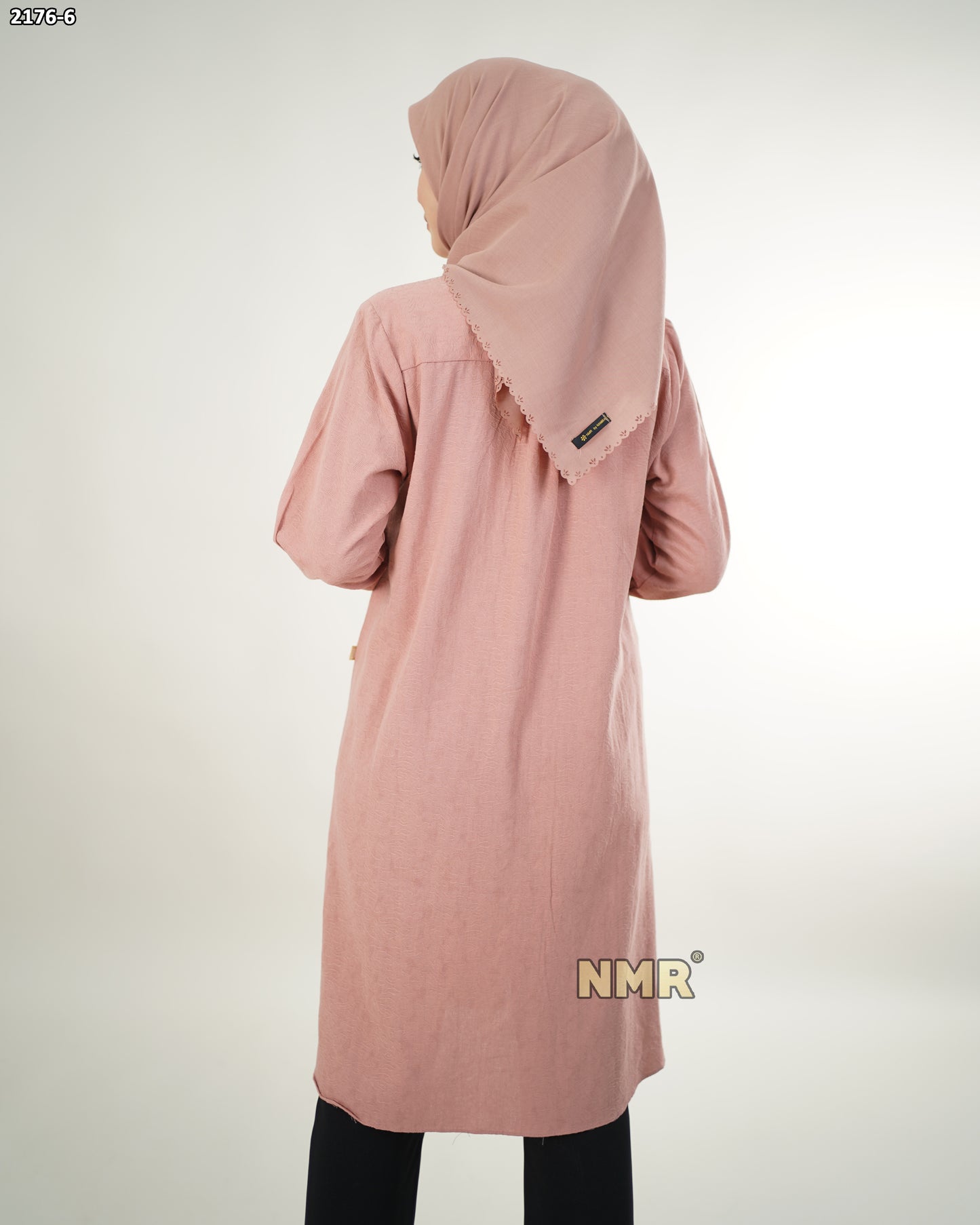 NMR Kemeja Blouse Tunik Katun Jaguard Vol 2176-6 (Sanghai)