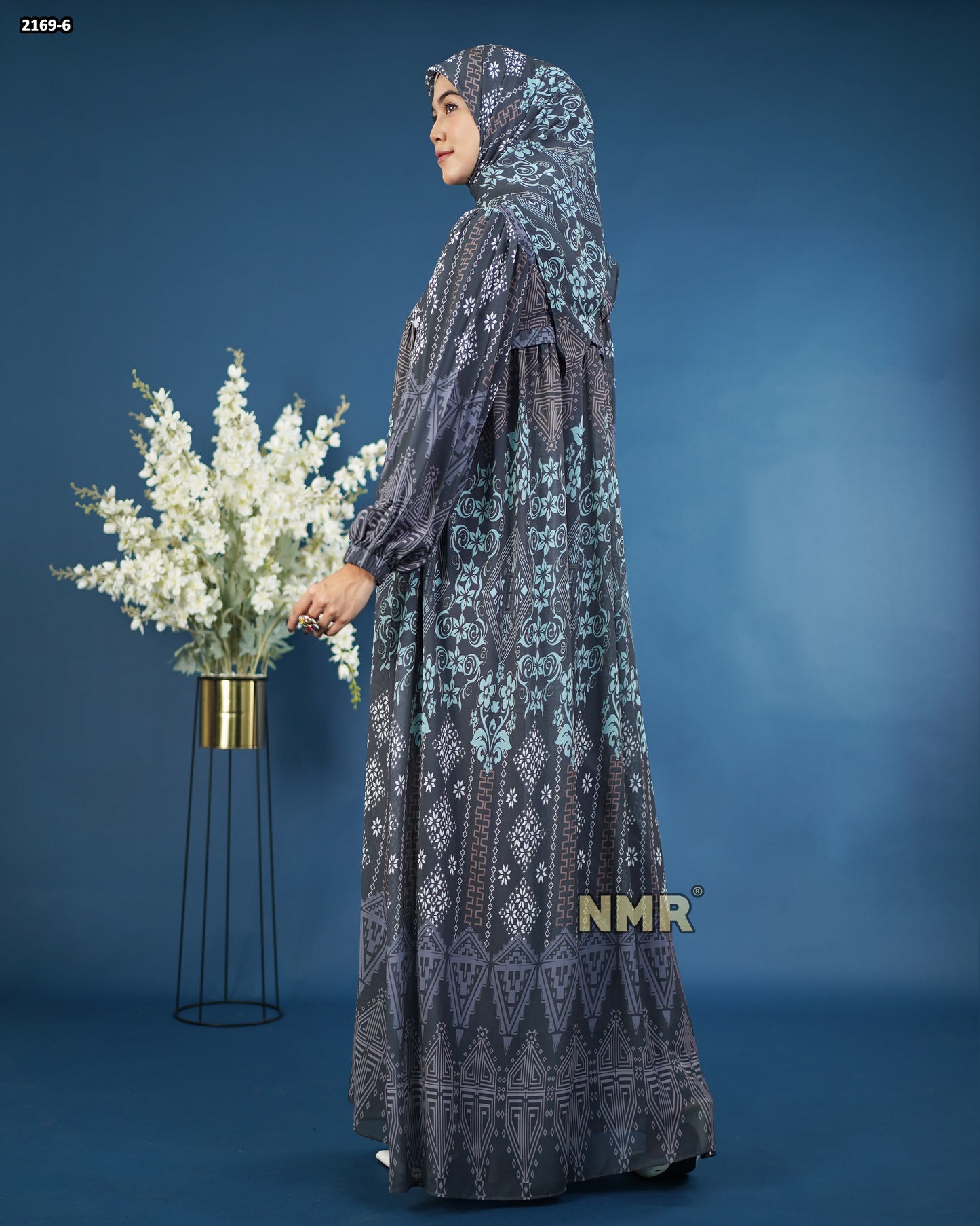 NMR Gamis Cerutty BabyDoll Premium Vol 2169-6 ( INC Hijab )