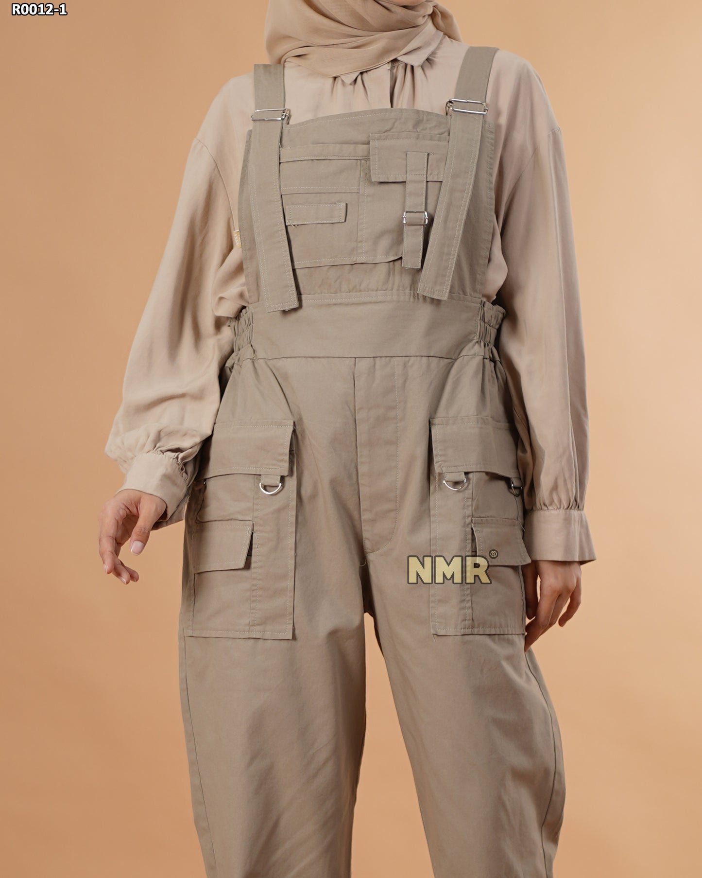 NMR Celana Jumpsuit Overall Baby Canvas Vol R0012-1