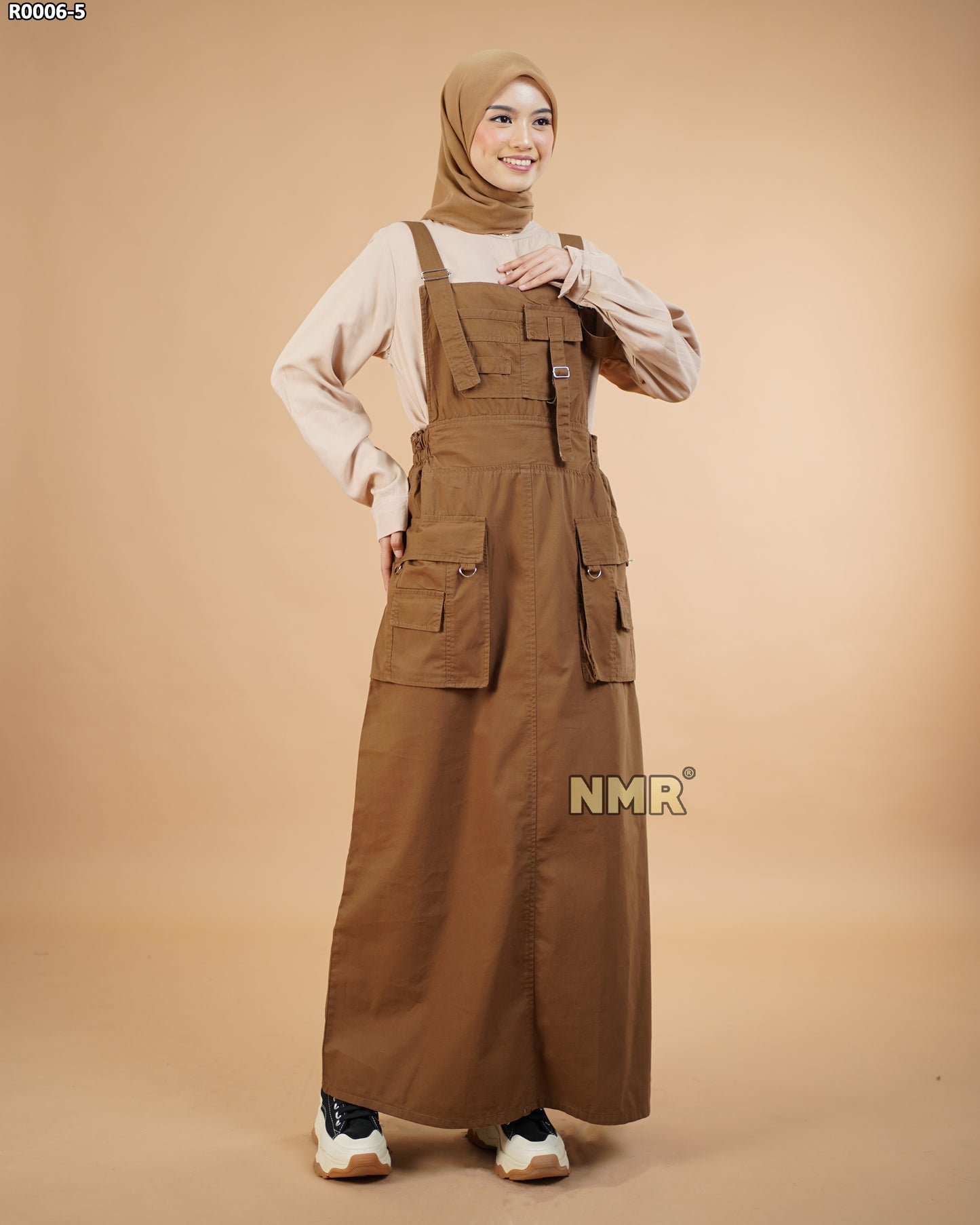 NMR Gamis Jumpsuit Overall Baby Canvas Vol R0006-5