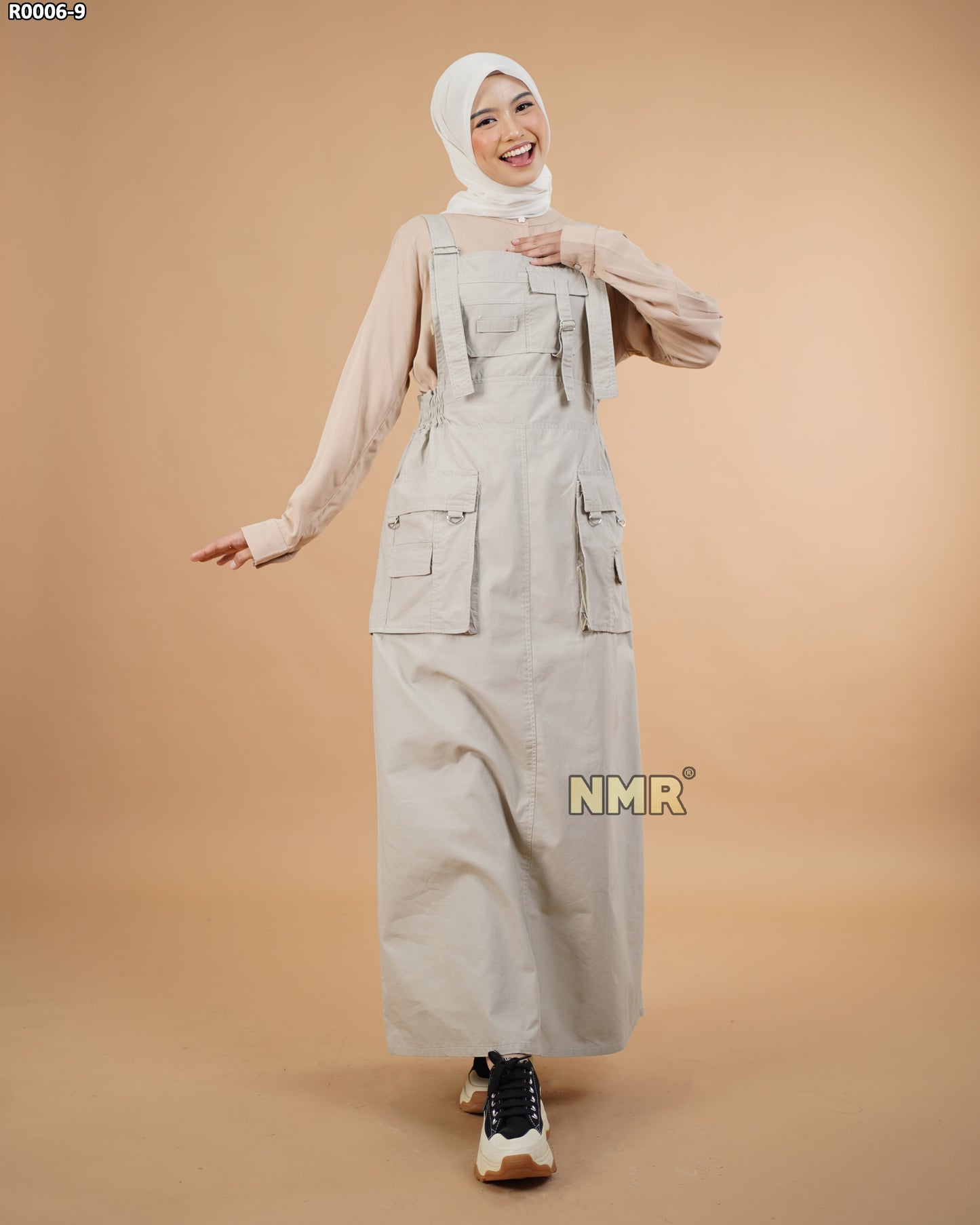 NMR Gamis Jumpsuit Overall Baby Canvas Vol R0006-9