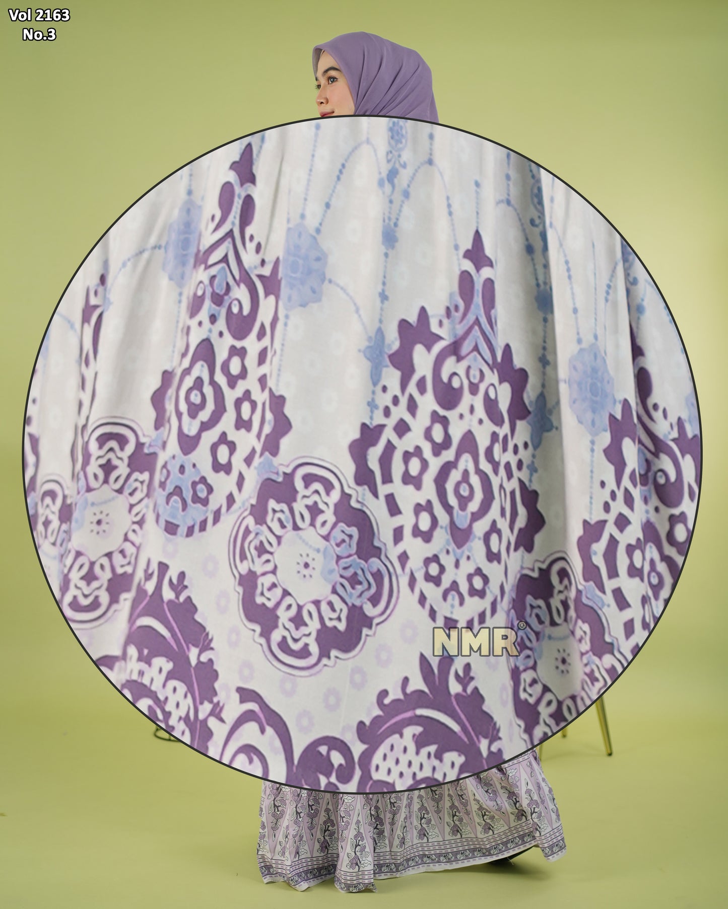 NMR Gamis Rayon Viscose Import Vol 2163-3(Sanghai)