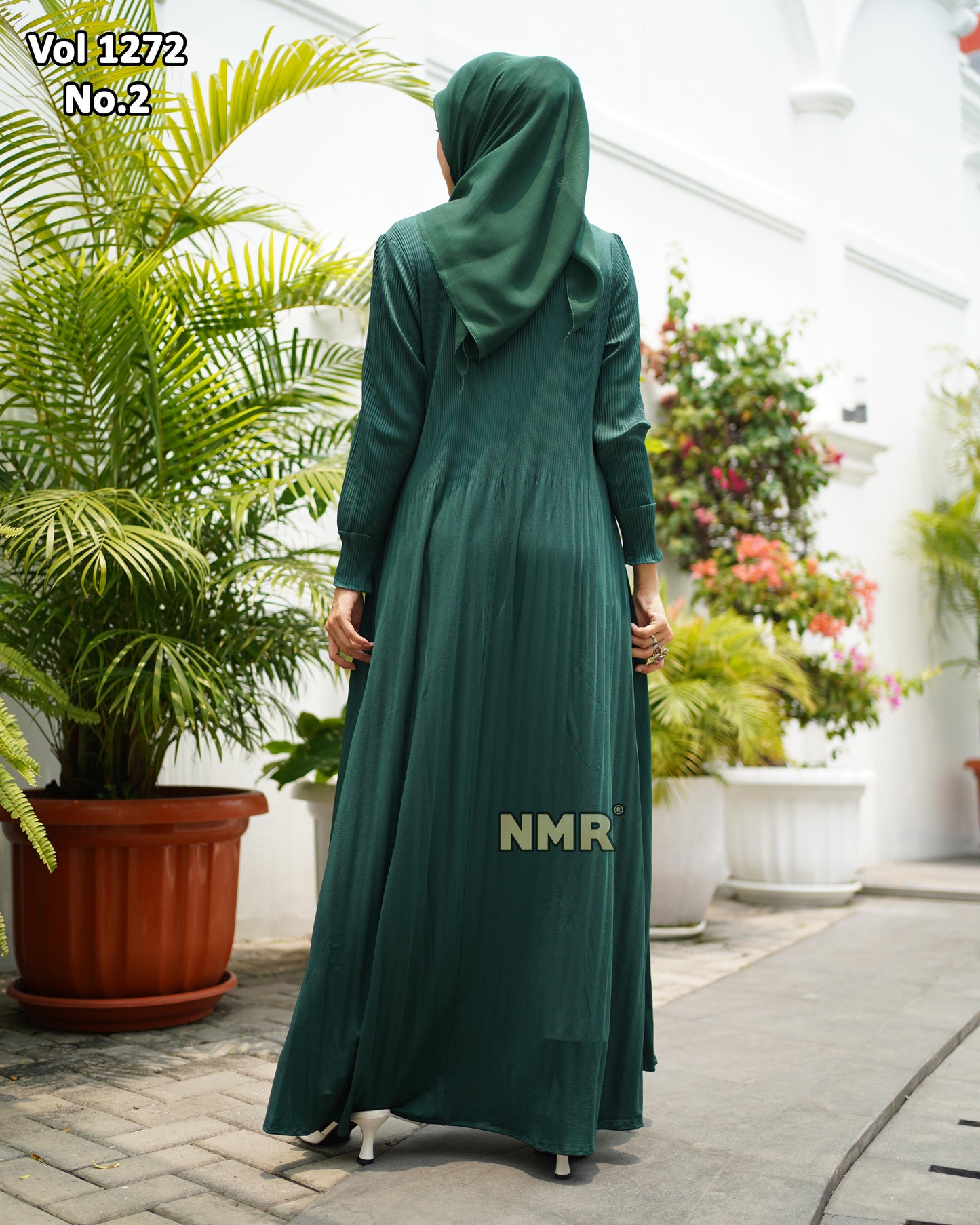 NMR Gamis Plisket Diamond Vol 1272-2