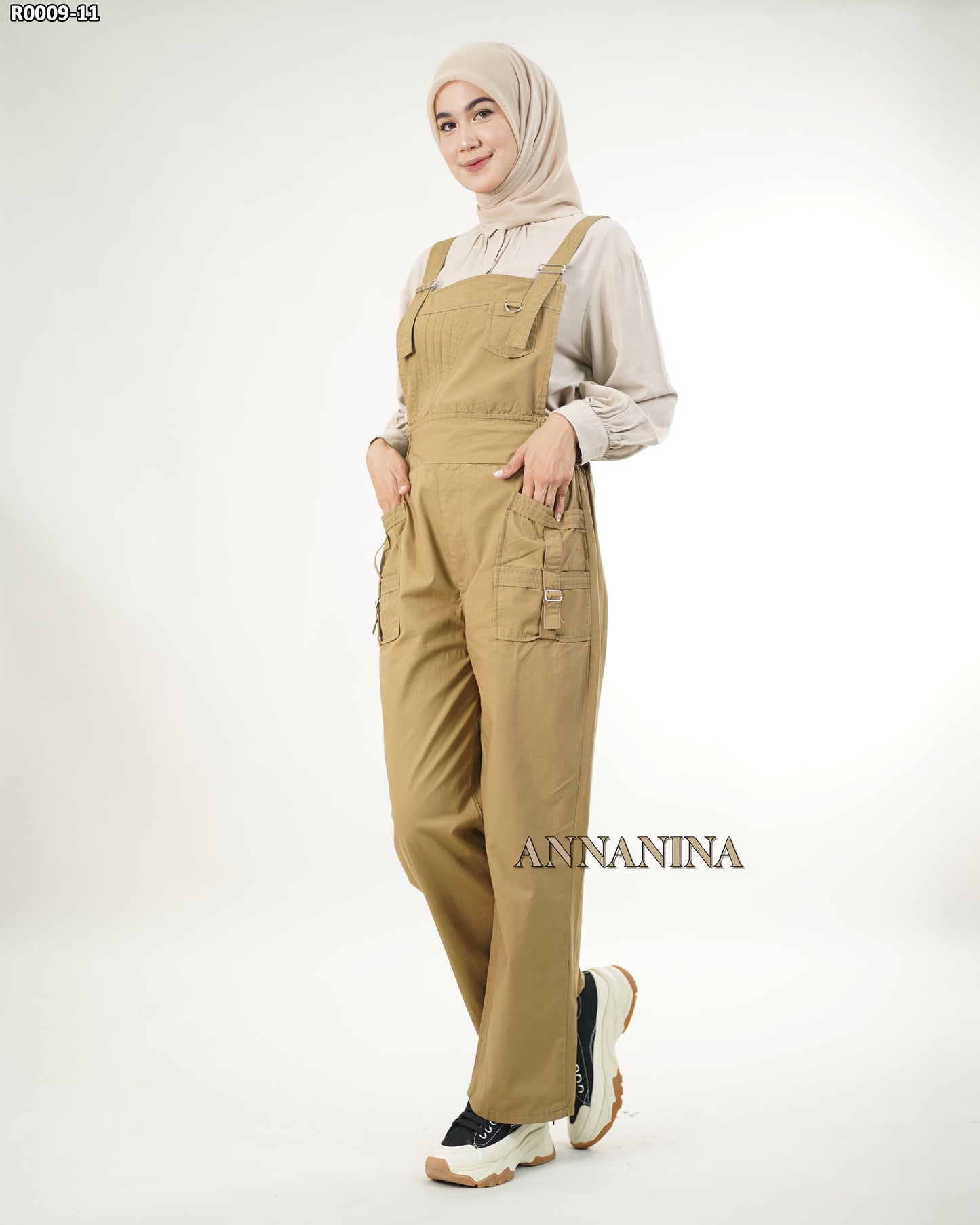 NMR Celana Jumpsuit Overall Baby Canvas Vol R0009-11