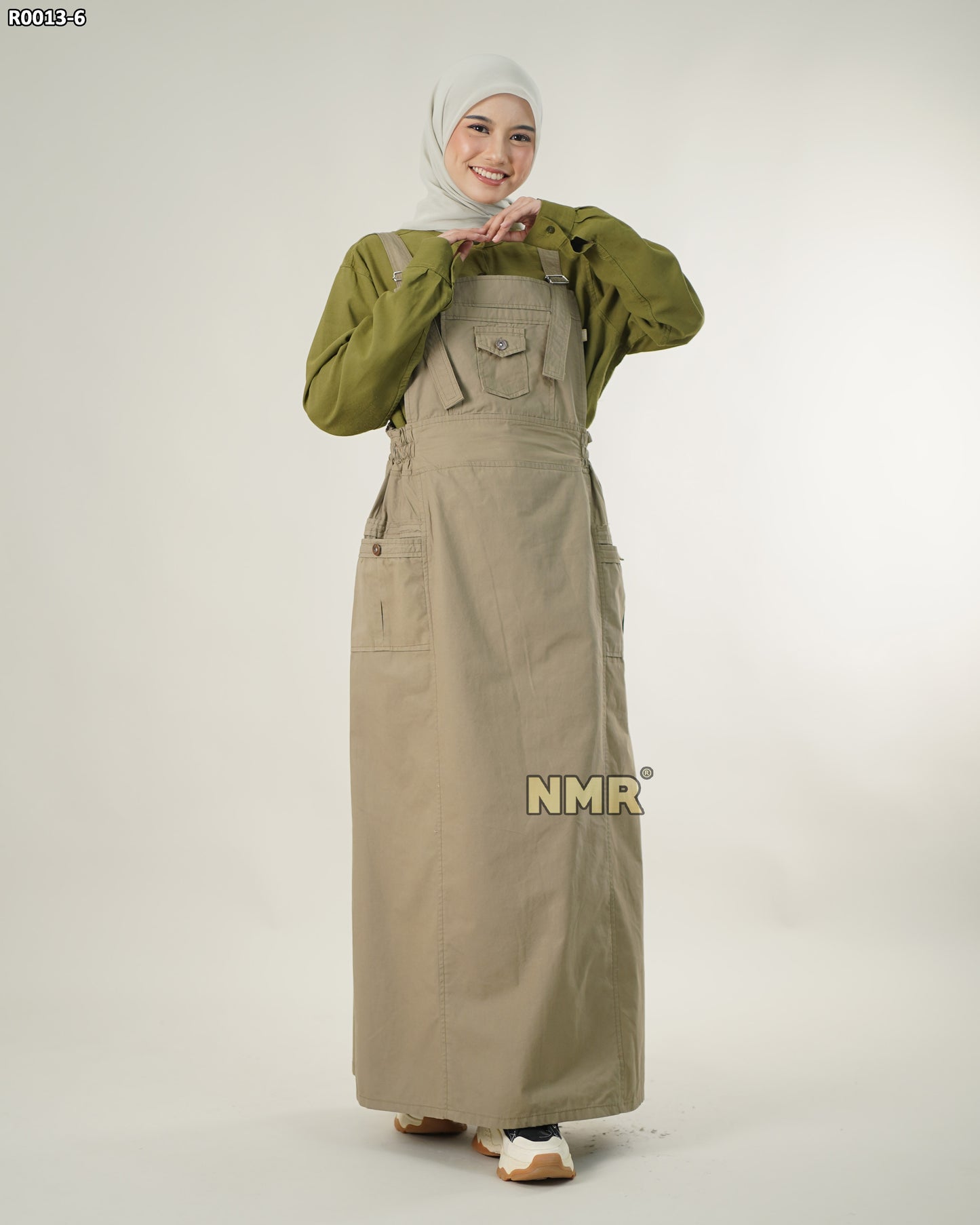 NMR Gamis Jumpsuit Overall Baby Canvas Vol R0013-6