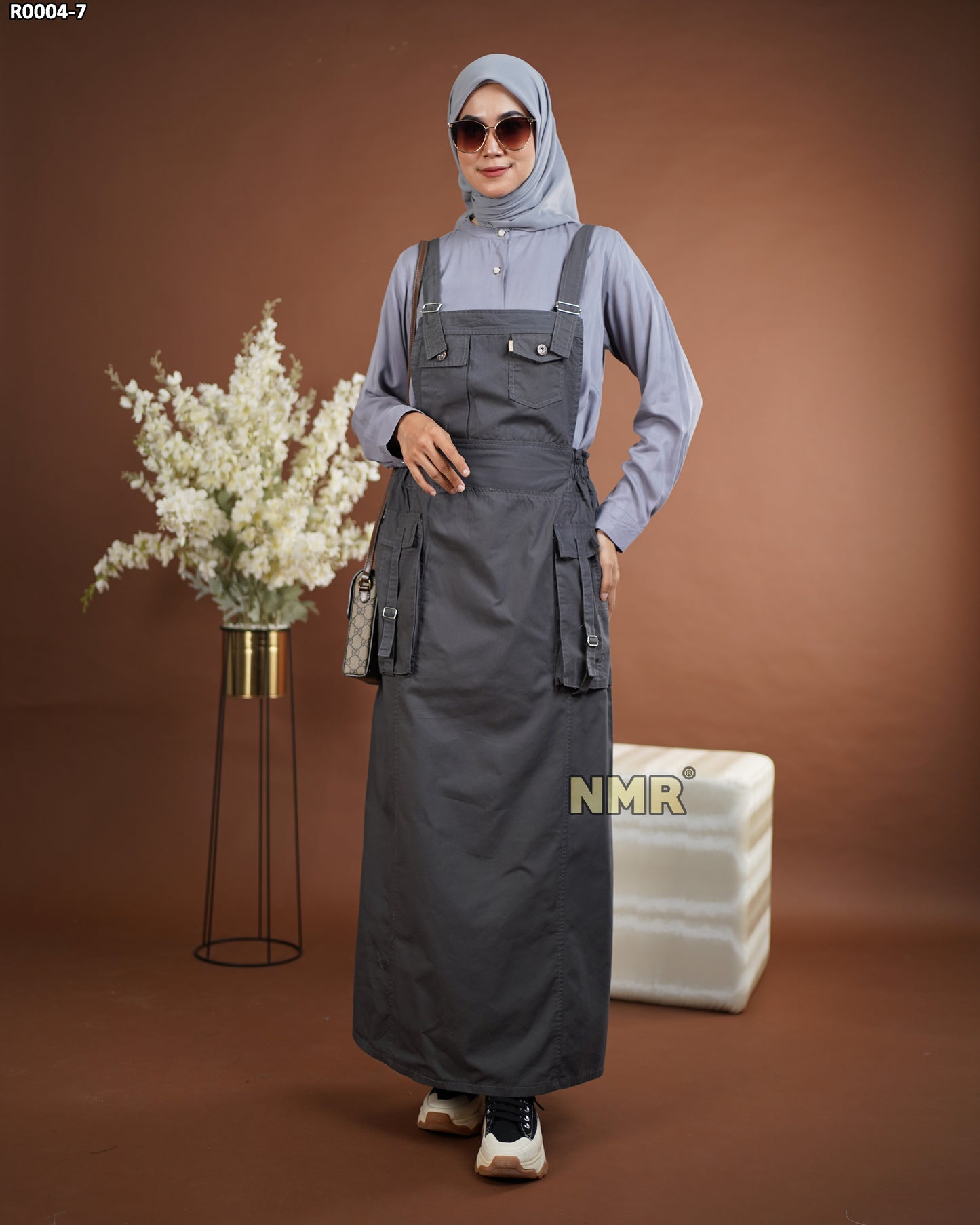 NMR Gamis Jumpsuit Overall Baby Canvas Vol R004-7