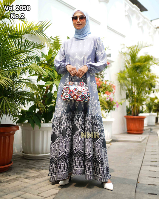 NMR Gamis Crinkle Vol 2058-2 (Resleting Belakang)