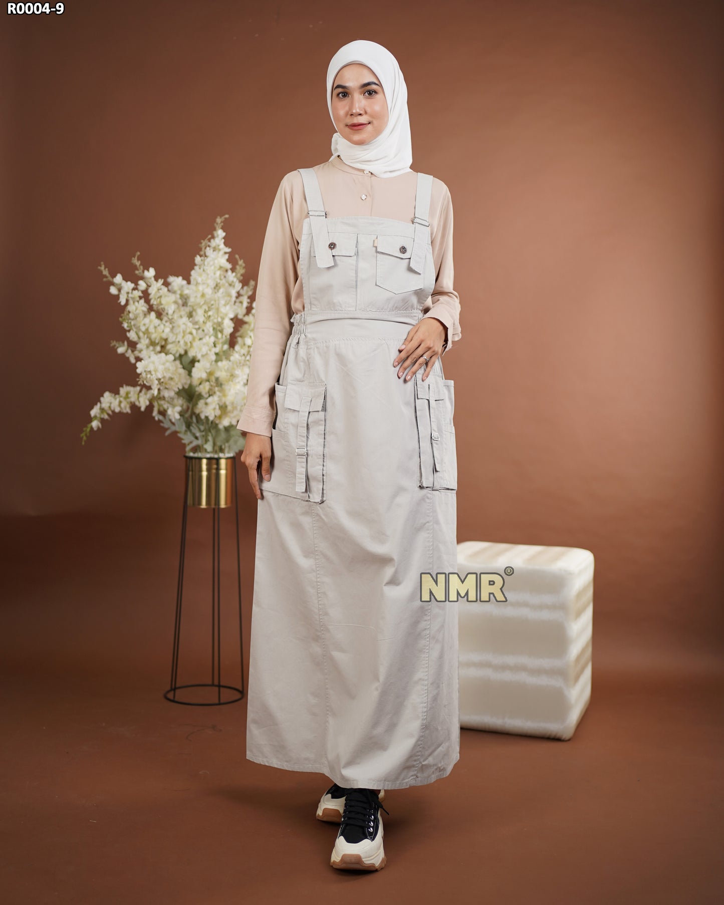 NMR Gamis Jumpsuit Overall Baby Canvas Vol R004-9