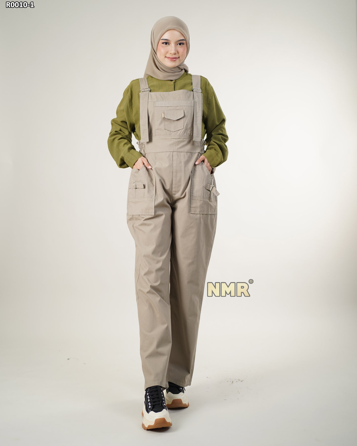 NMR Celana Jumpsuit Overall Baby Canvas Vol R0010-1