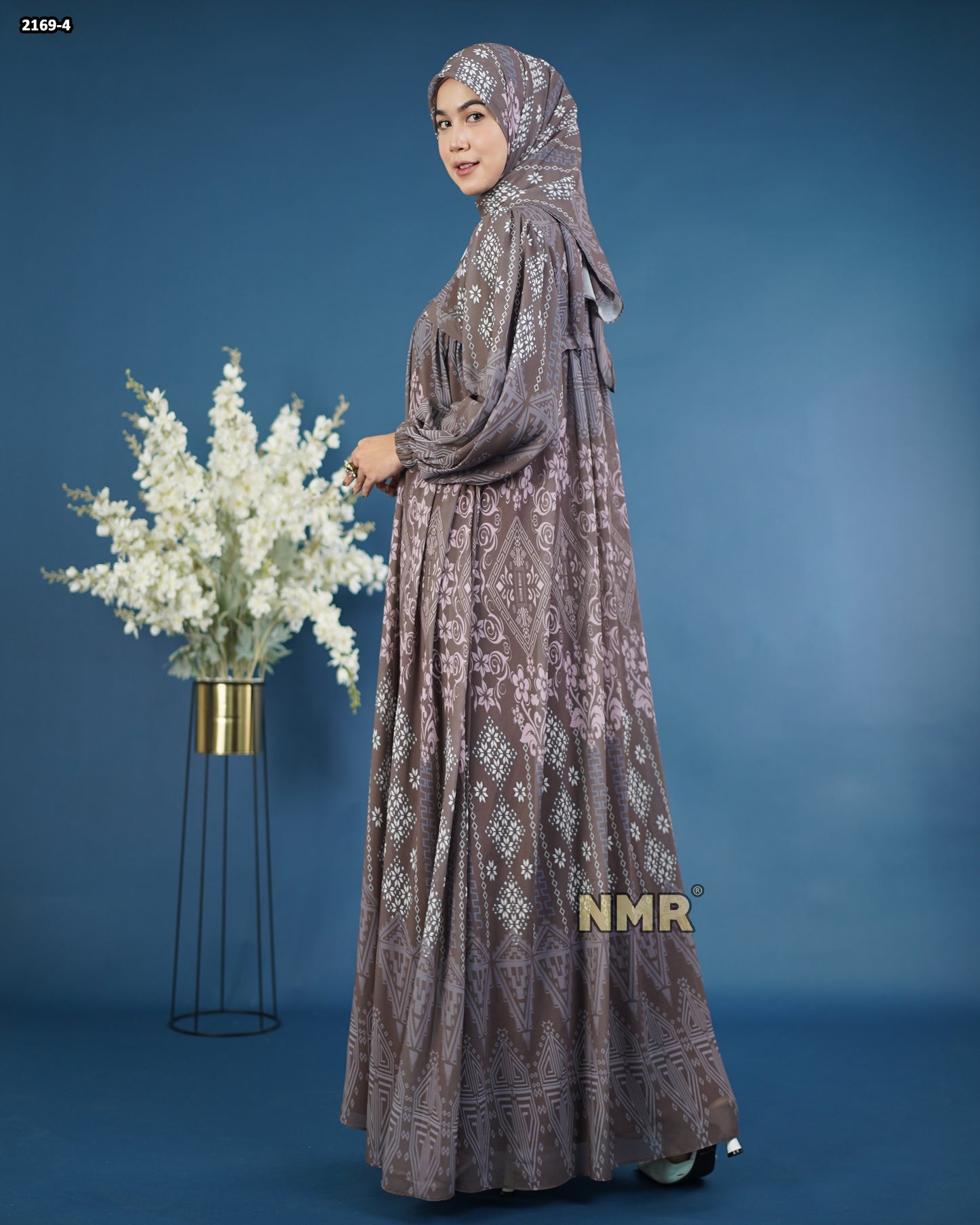 NMR Gamis Cerutty BabyDoll Premium Vol 2169-4 ( INC Hijab )