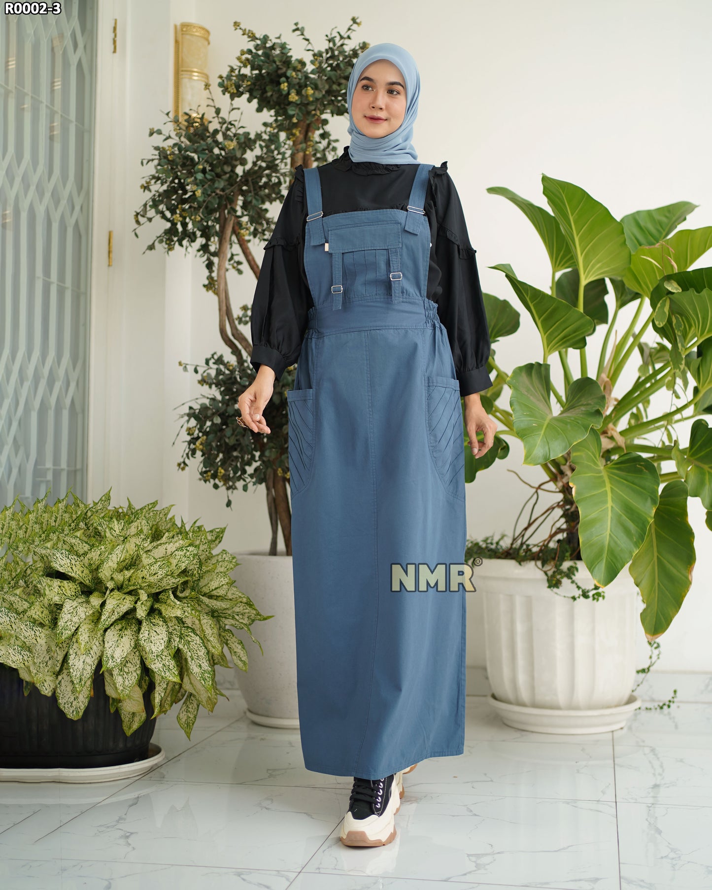 NMR Gamis Jumpsuit Overall Baby Canvas Vol R002-3