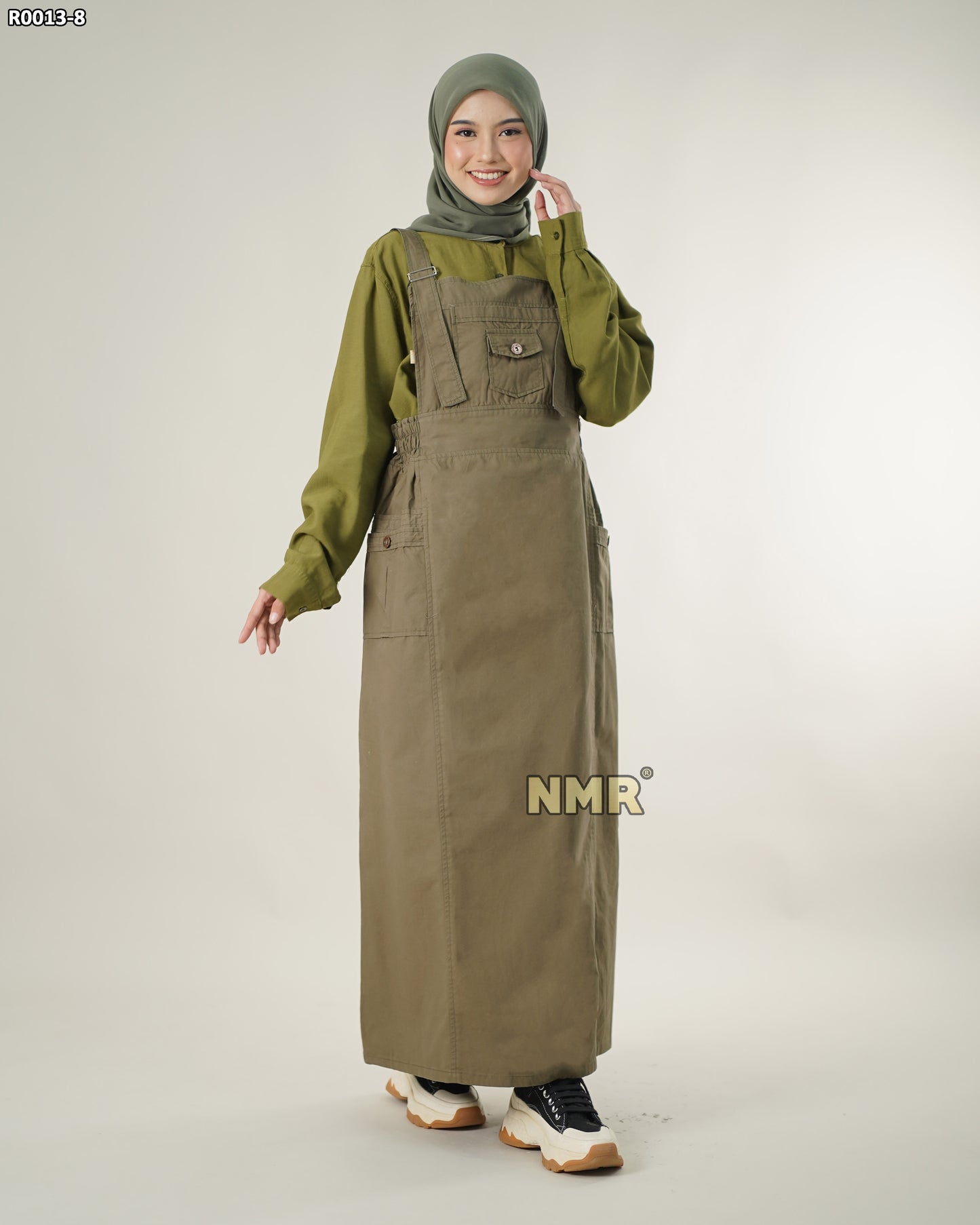 NMR Gamis Jumpsuit Overall Baby Canvas Vol R0013-8