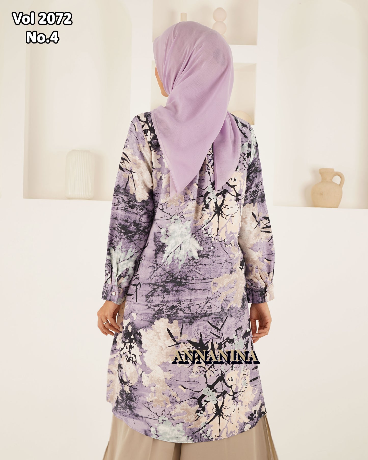 NMR Blouse Tunik MS Vol 2072-4 (Sanghai)