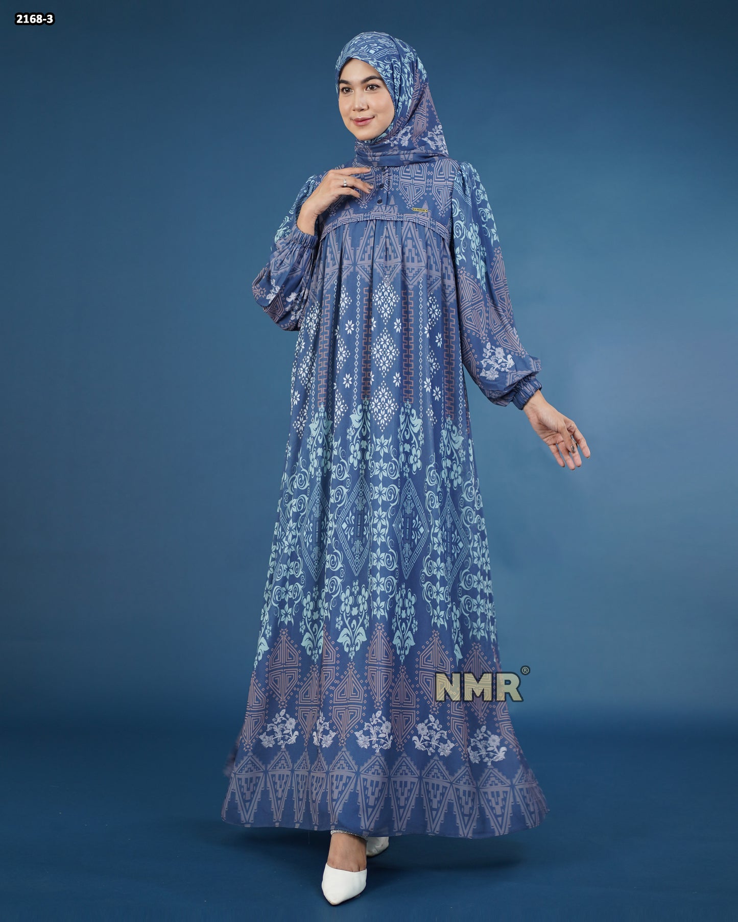 NMR Gamis Cerutty BabyDoll Premium Vol 2168-3 ( INC Hijab )