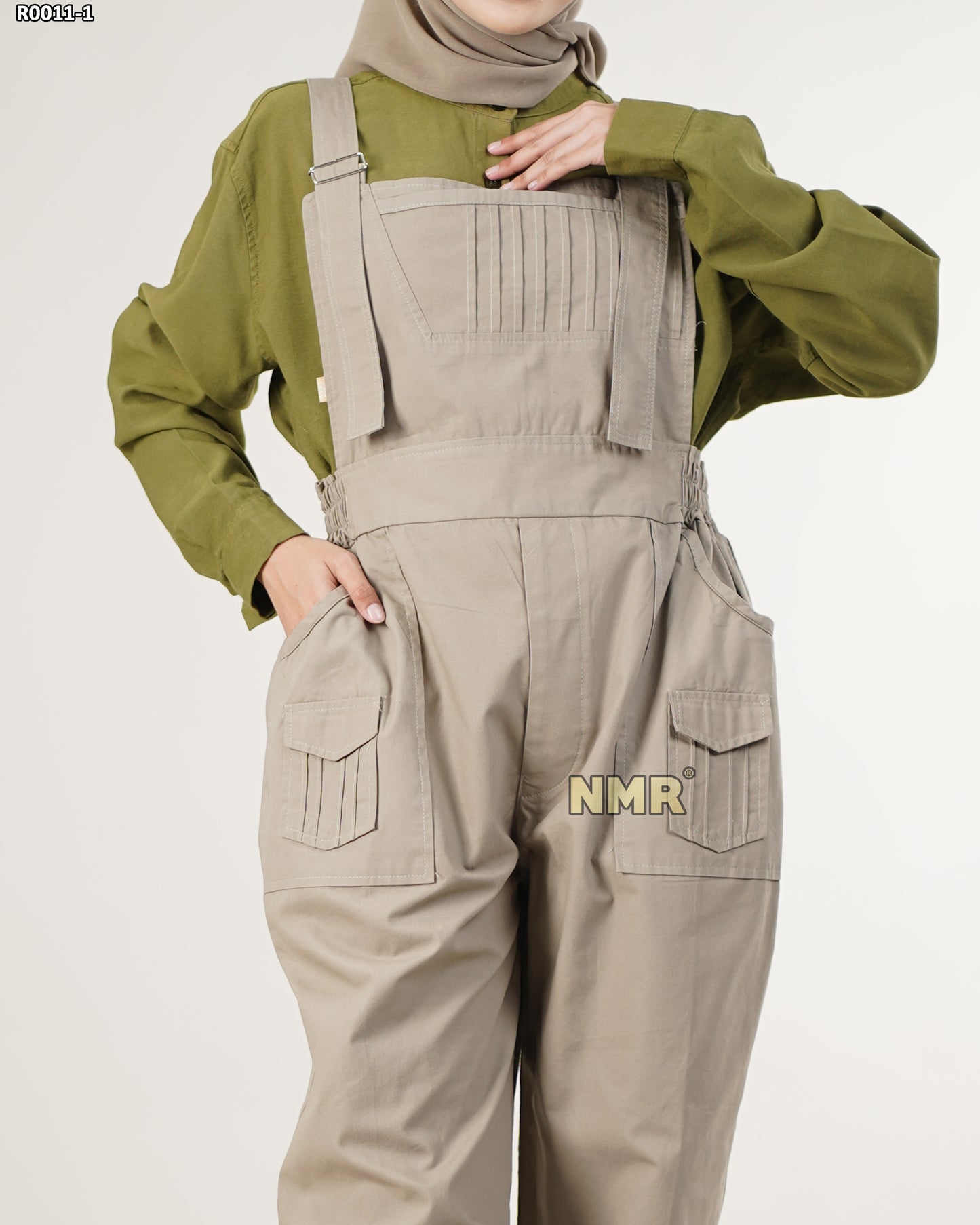 NMR Celana Jumpsuit Overall Baby Canvas Vol R0011-1