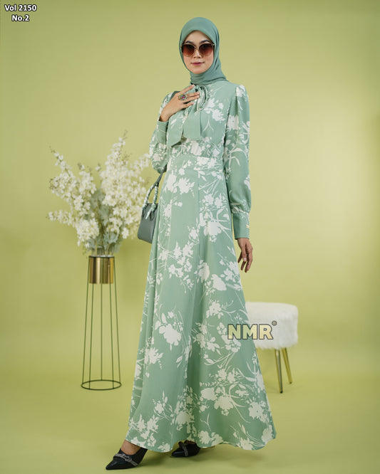 NMR Gamis Ice Lotus Vol 2150-2 (Resleting Belakang)