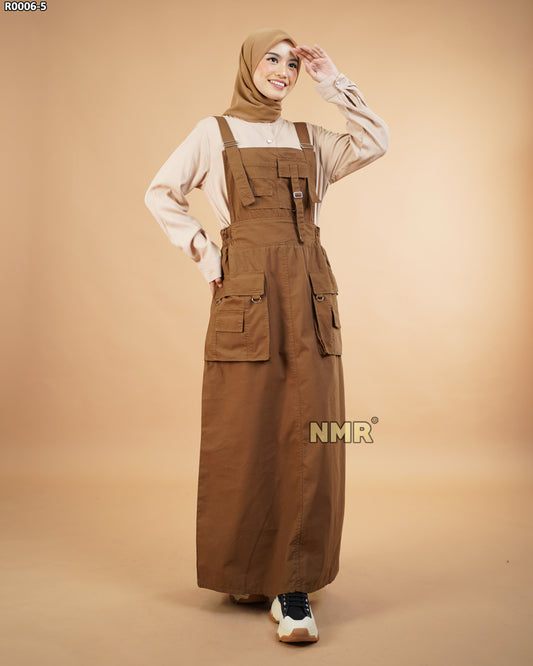 NMR Gamis Jumpsuit Overall Baby Canvas Vol R0006-5