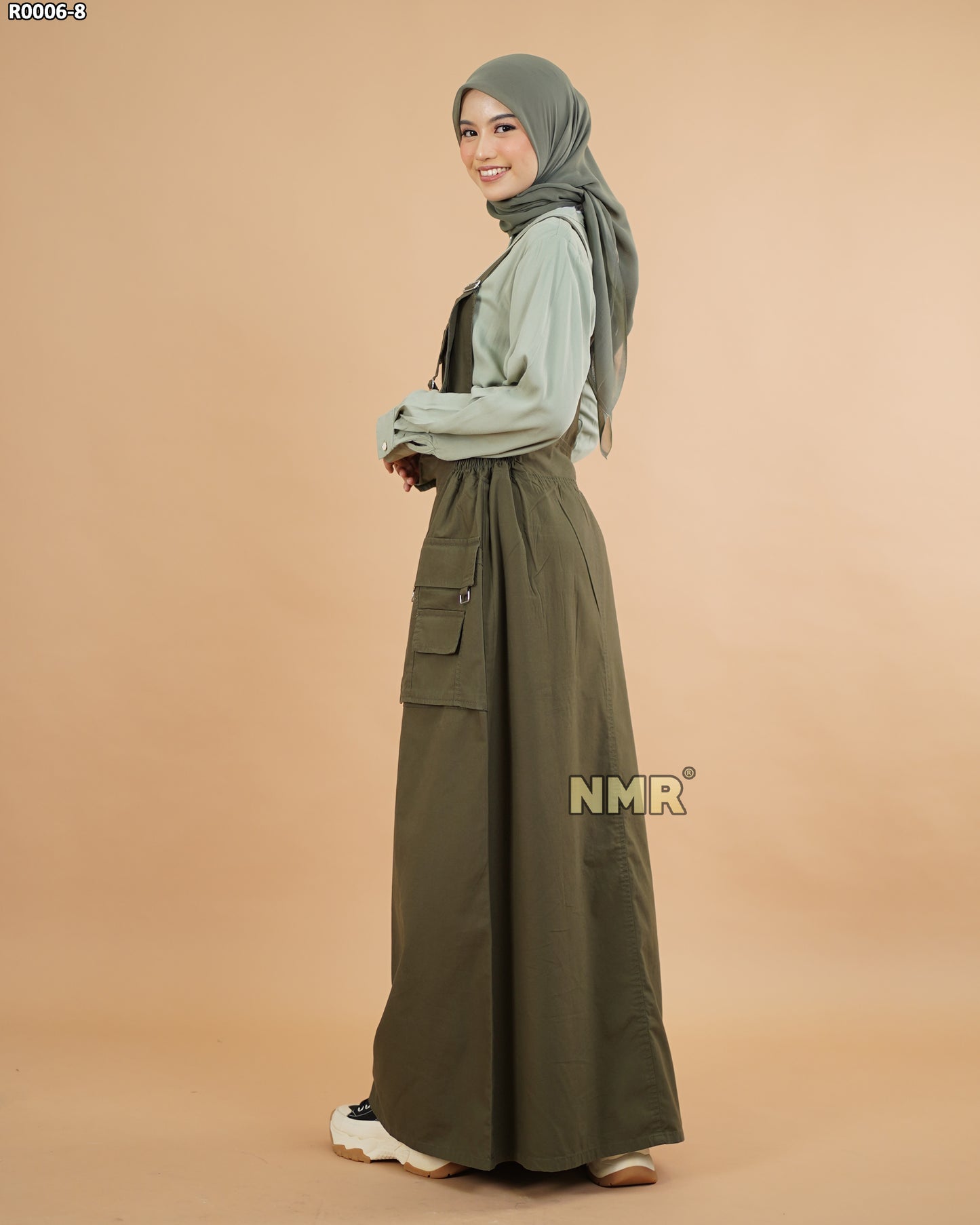 NMR Gamis Jumpsuit Overall Baby Canvas Vol R0006-8