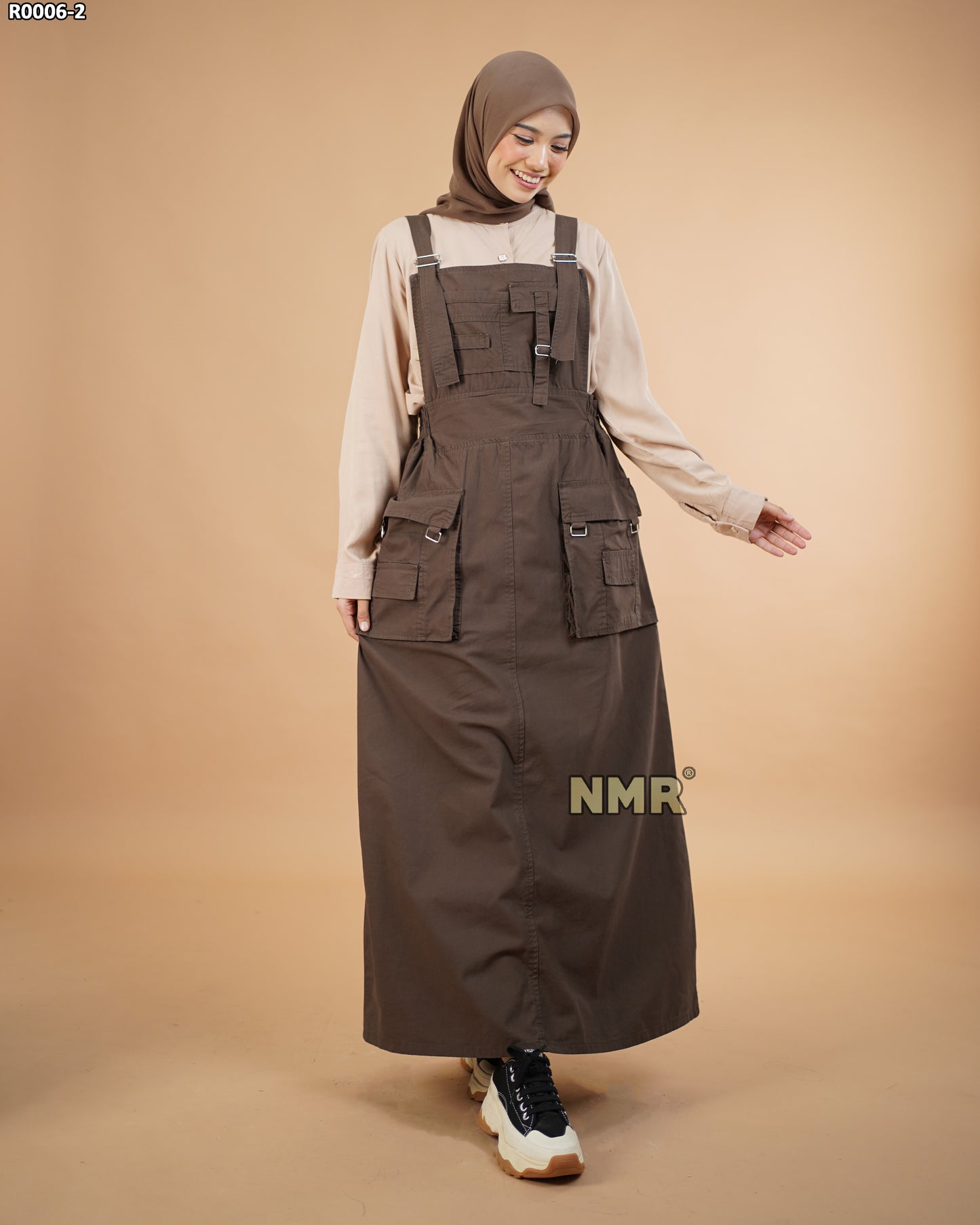 NMR Gamis Jumpsuit Overall Baby Canvas Vol R0006-2