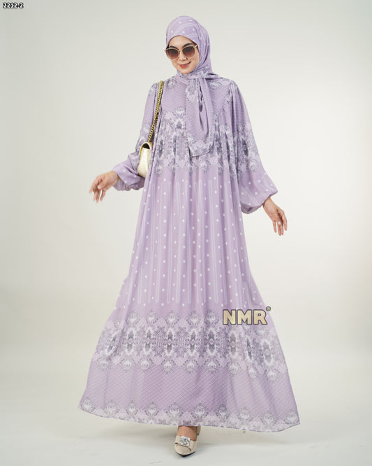 NMR Gamis Cerutty BabyDoll Import Vol 2212-2 ( INC Hijab )