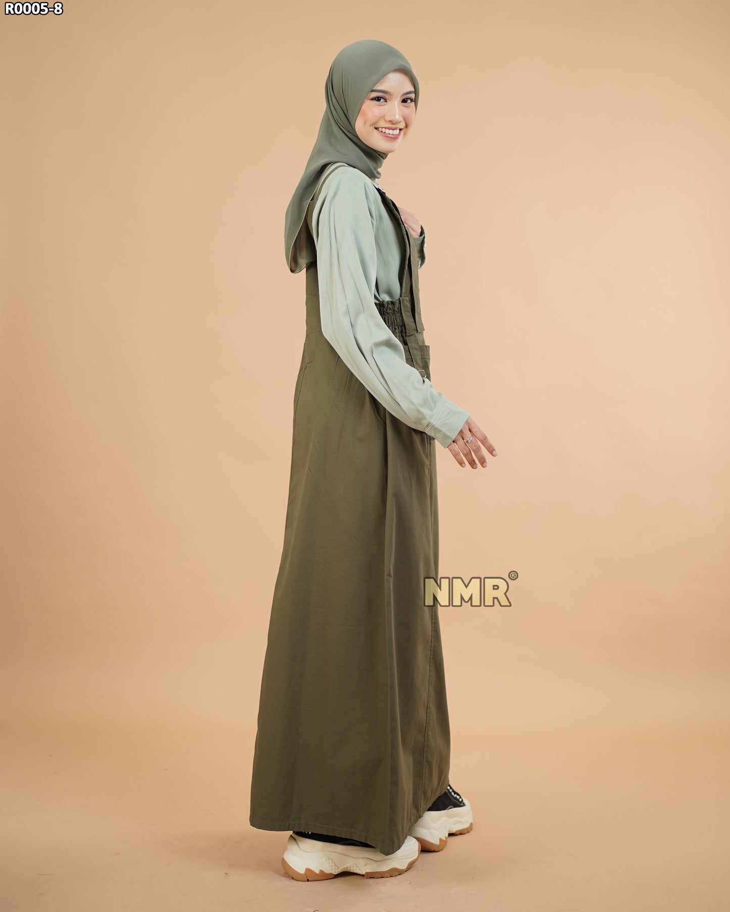 NMR Gamis Jumpsuit Overall Baby Canvas Vol R0005-8