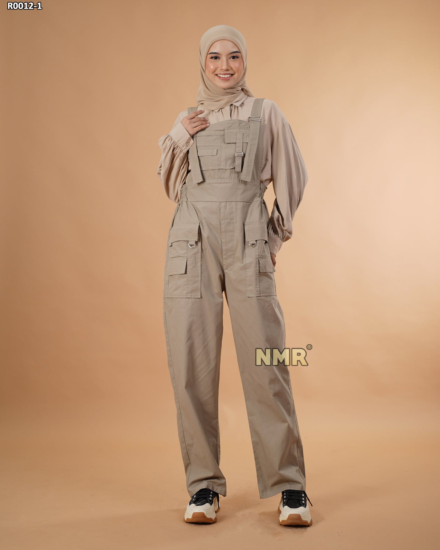 NMR Celana Jumpsuit Overall Baby Canvas Vol R0012-1