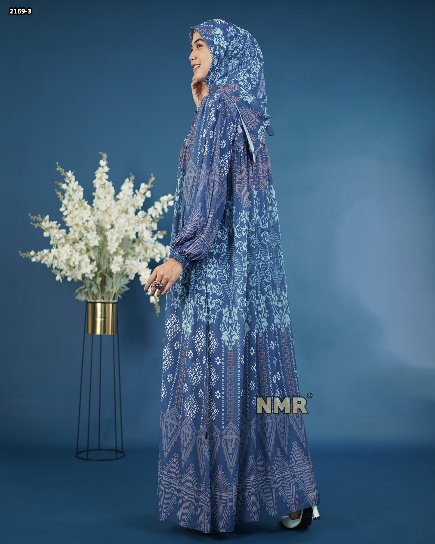 NMR Gamis Cerutty BabyDoll Premium Vol 2169-3 ( INC Hijab )