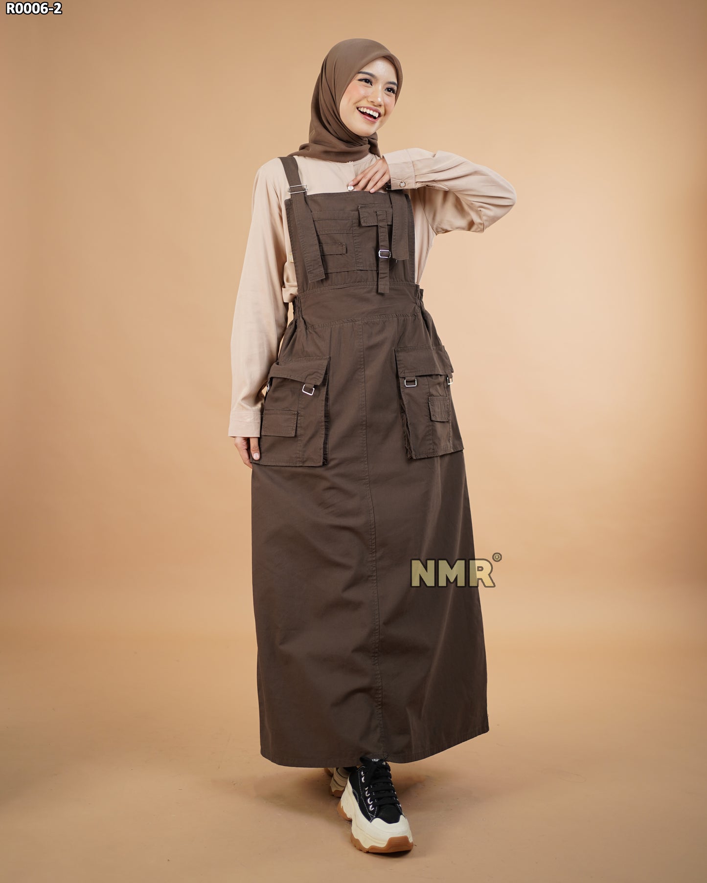 NMR Gamis Jumpsuit Overall Baby Canvas Vol R0006-2